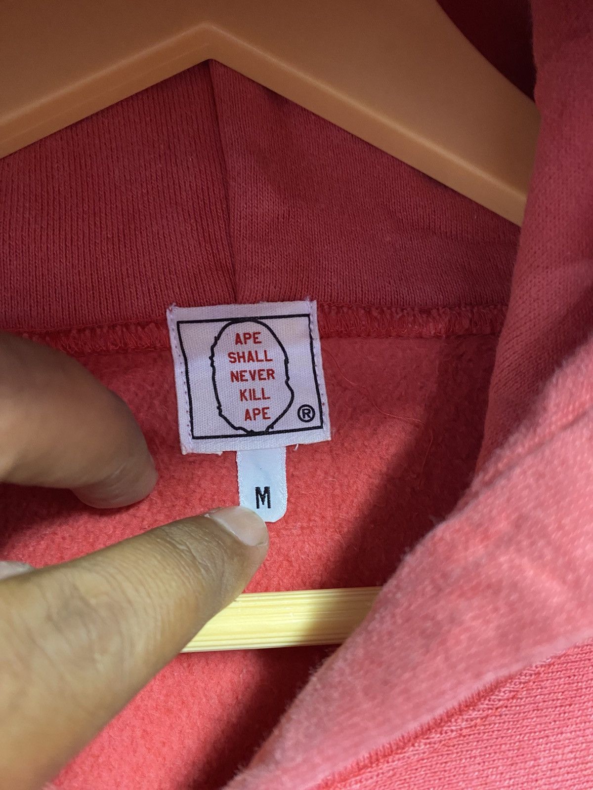 Bape A Bathing Ape (BAPE) full-zip hoodie featuring the "BAPE" Size US M / EU 48-50 / 2 - 3 Thumbnail