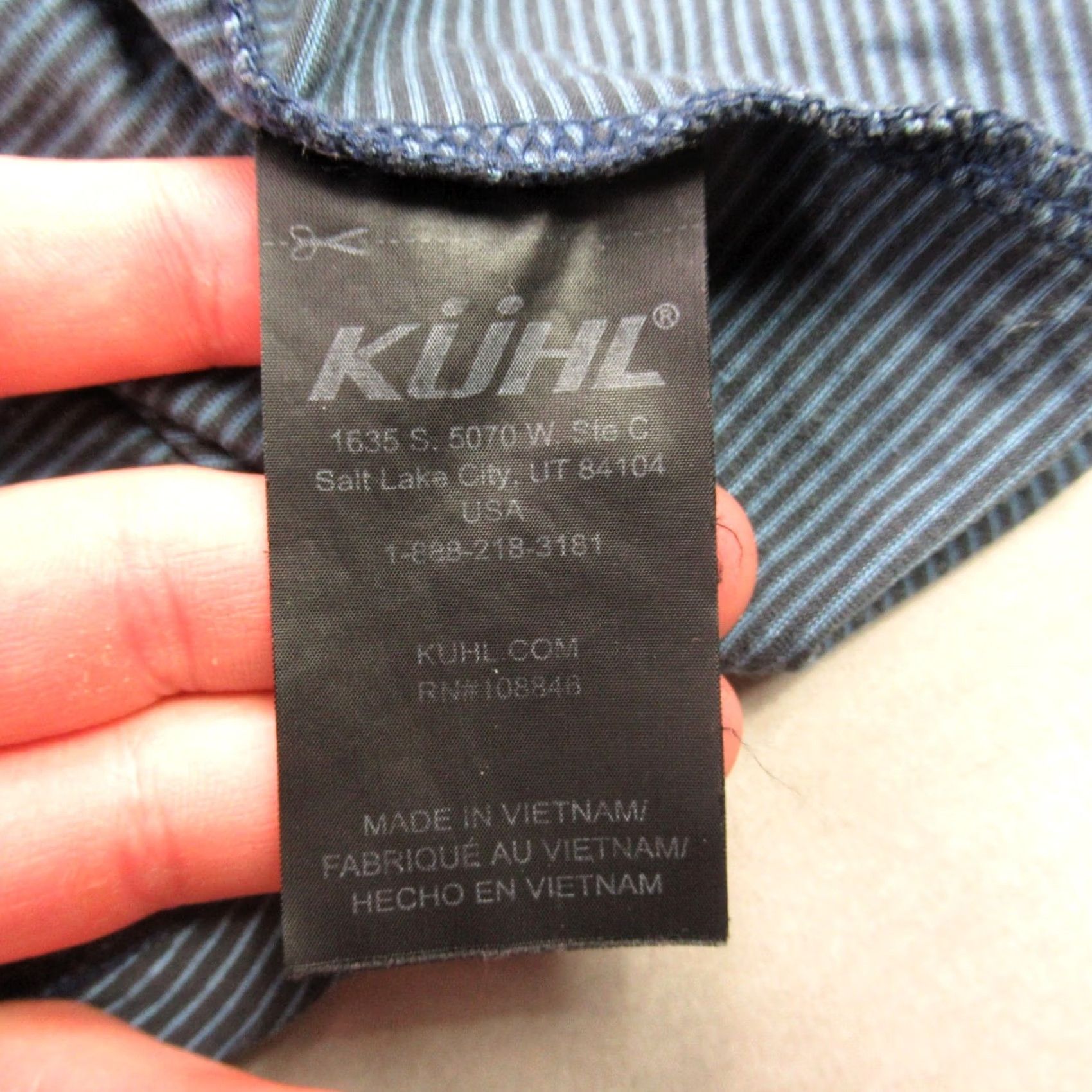 Vintage Kuhl Tank Top Shirt Size M Blue Lightweight Crew Neck Sleeveless Pullover Womens Size M / US 6-8 / IT 42-44 - 5 Thumbnail