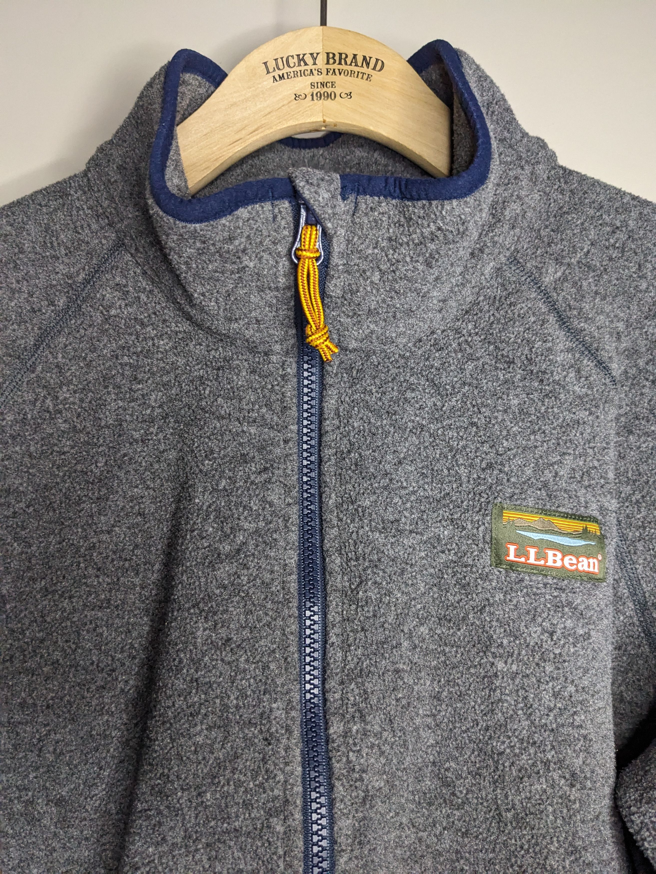 L.L. Bean LL Bean Mountain Classic Fleece Half Zip Sweater Medium 1/2 Size M / US 6-8 / IT 42-44 - 4 Thumbnail
