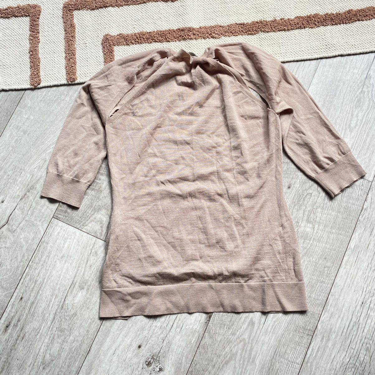 Alexander McQueen ALEXANDER MCQUEEN WOOL SWEATER BEIGE Size M / US 6-8 / IT 42-44 - 2 Thumbnail