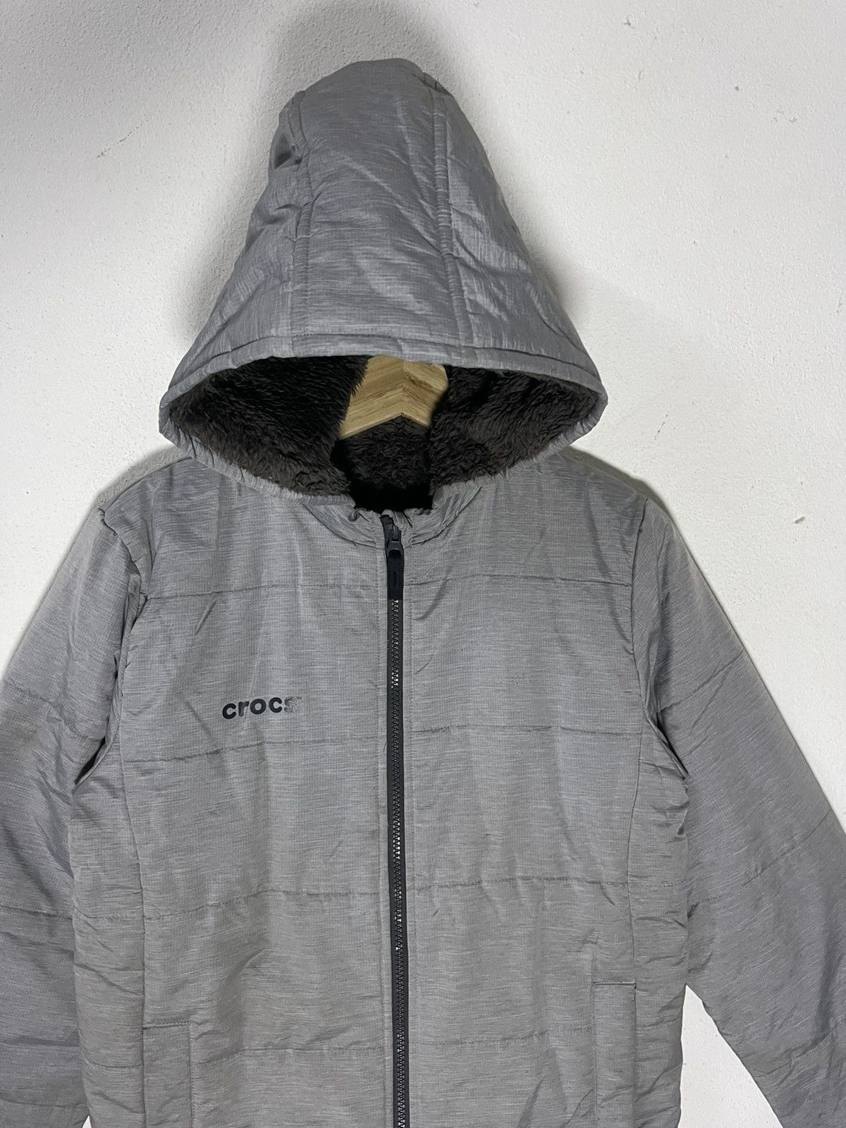 Crocs Vintage CROCS Hooded Puffer Jacket Size US M / EU 48-50 / 2 - 4 Thumbnail