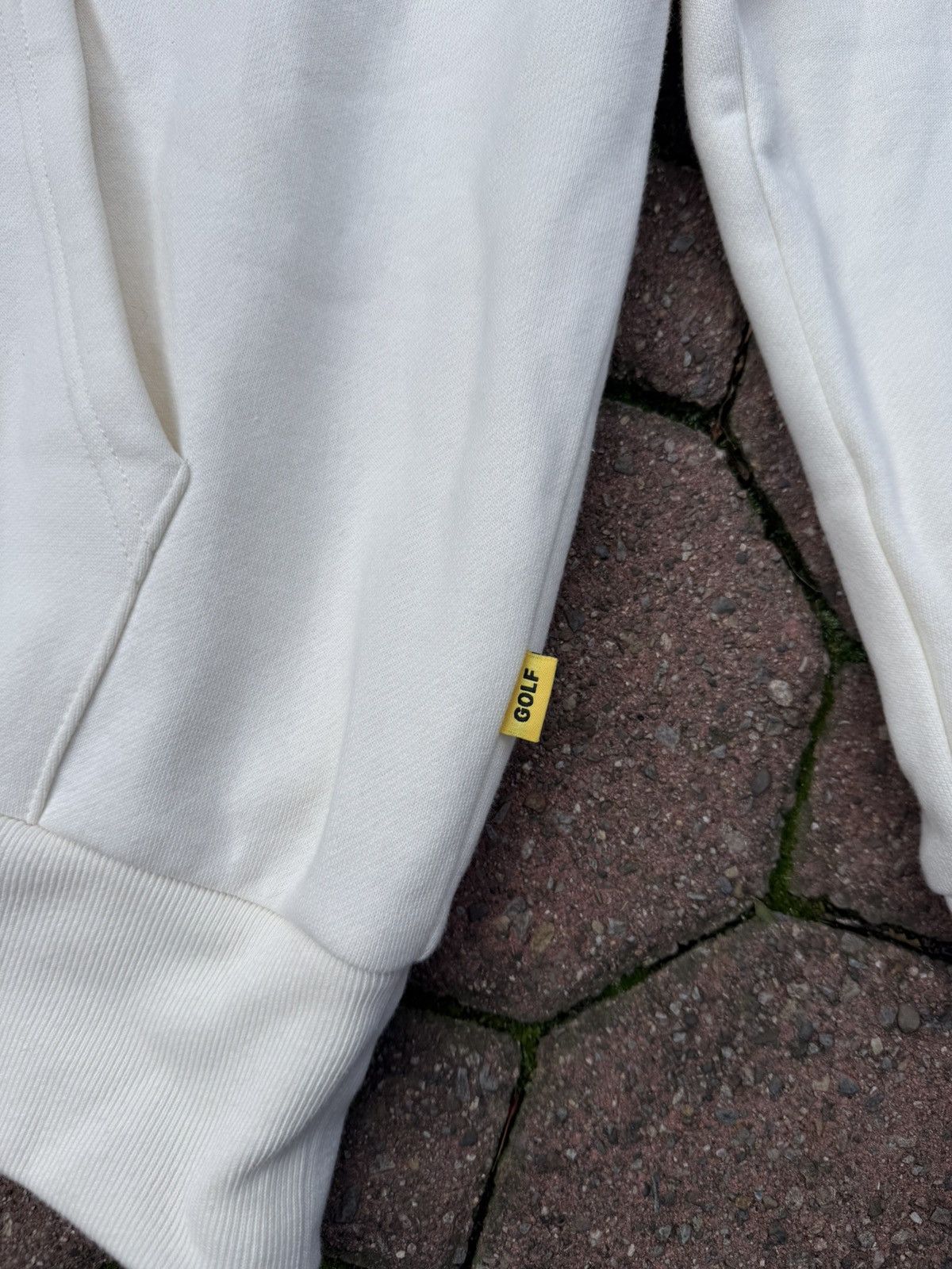 Golf Wang Golf Wang Cream Hoodie Sweatshirt Men’s Size M Tyler Creator Size US M / EU 48-50 / 2 - 2 Thumbnail