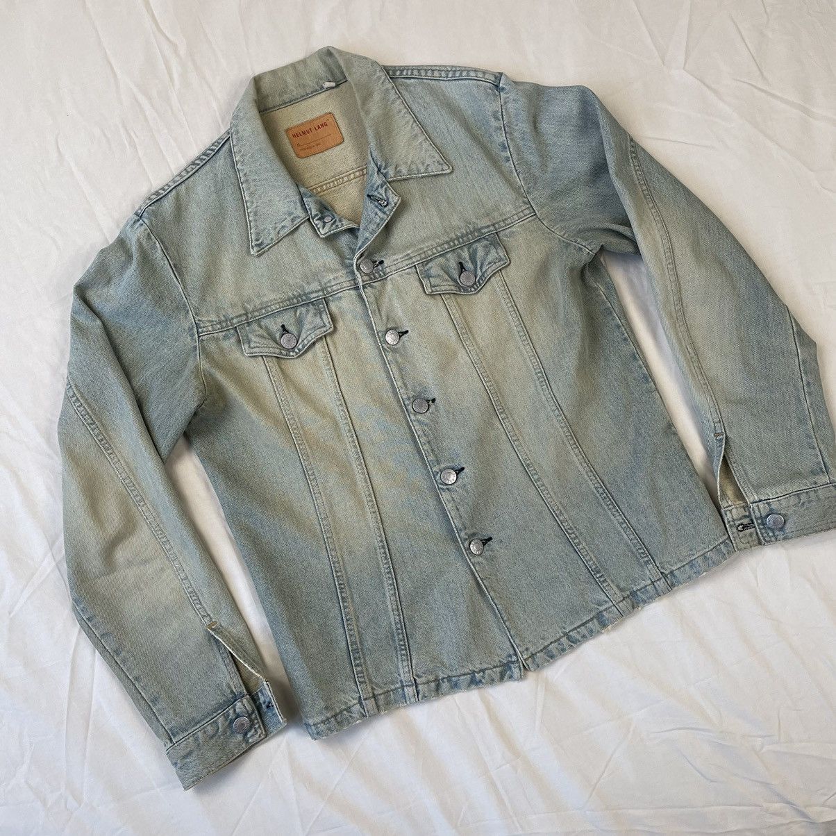 Helmut Lang 1998 Helmut Lang GTR Denim Jacket Size US M / EU 48-50 / 2 - 2 Thumbnail