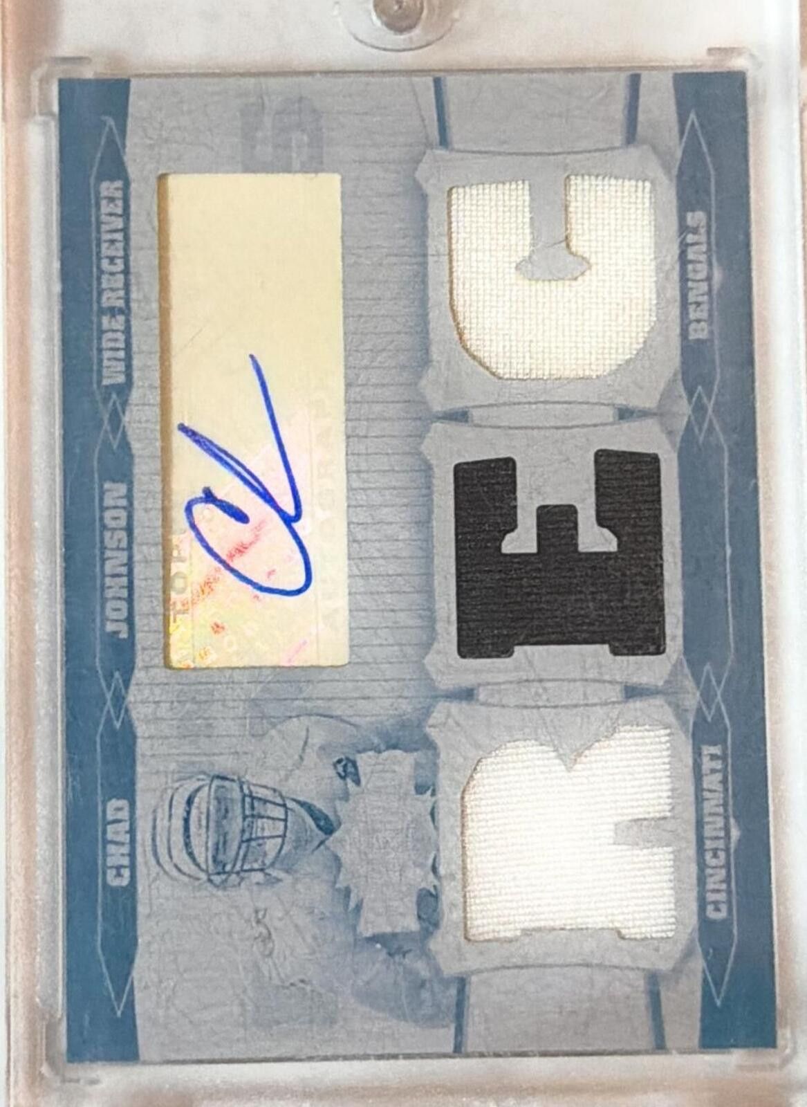 Topshop 2006 Topps Triple Threads Chad Johnson Cincinnati AU MEM 1/1 Size ONE SIZE - 1 Thumbnail