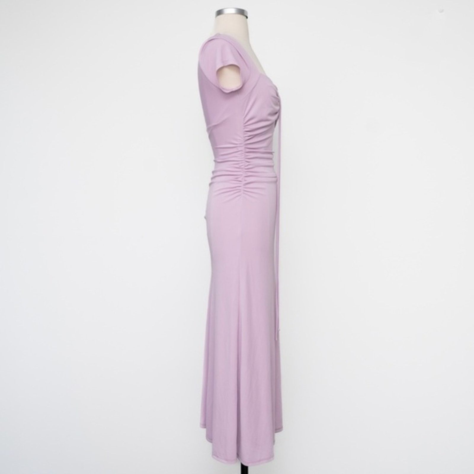 Cinq a Sept Cinq a Sept. New! Midi Ruched Dress Size XS / US 0-2 / IT 36-38 - 3 Thumbnail