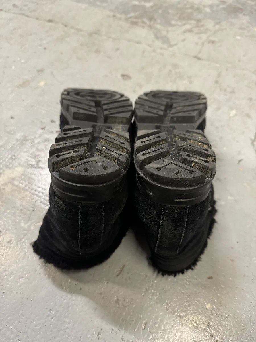 Gucci Gucci Nebraska Black Suede Fur Leather Boots Size US 7.5 / IT 37.5 - 9 Thumbnail