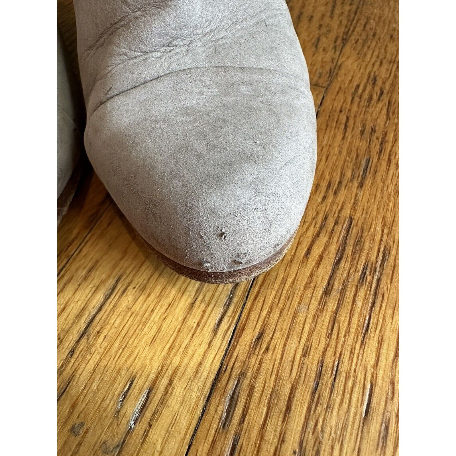 Rag & Bone Rag & Bone Size 37 Harrow Gray Leather Ankle Boots Casual Size US 6.5 / IT 36.5 - 3 Thumbnail