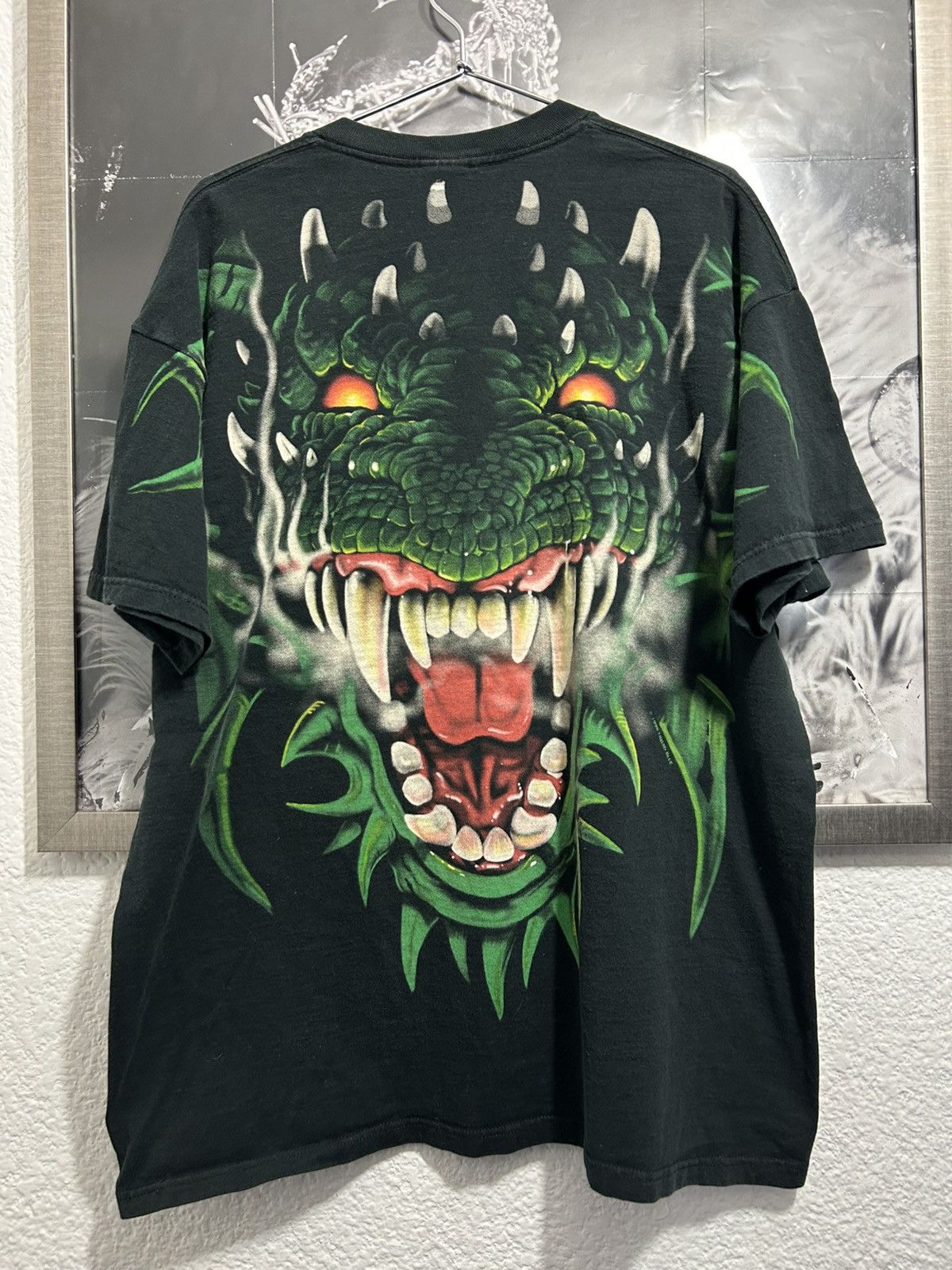 Liquid Blue 1996 Liquid Blue Double Dragon AOP Size US XXL / EU 58 / 5 - 2 Thumbnail