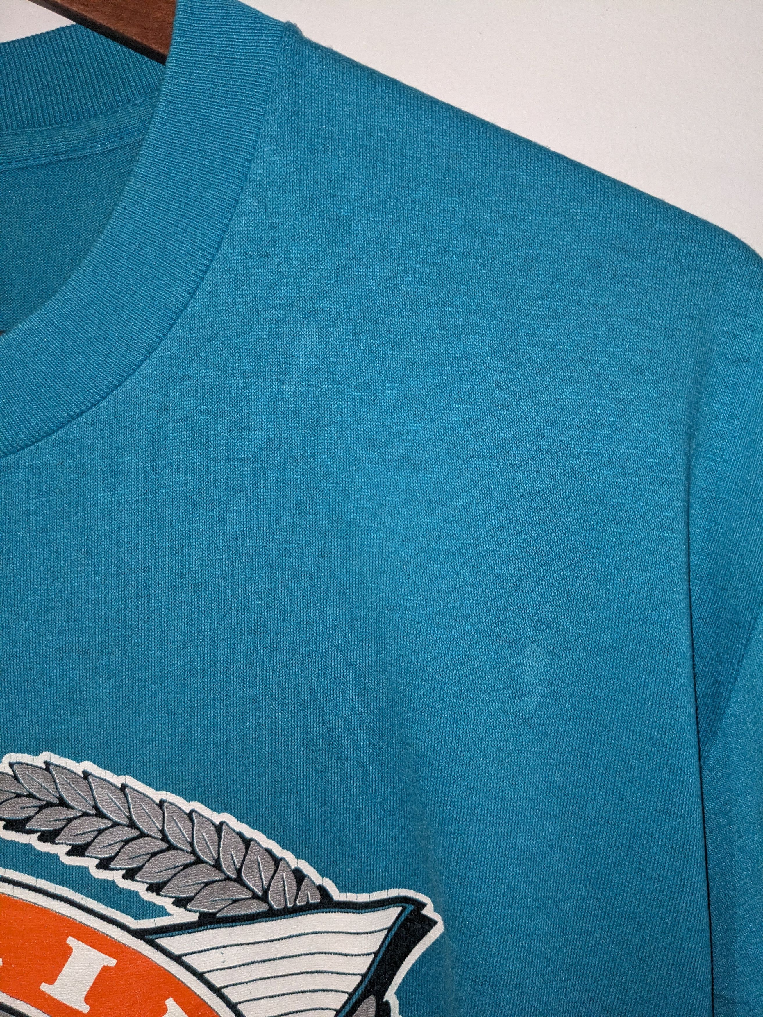 MLB × Vintage Vintage 1991 Florida Marlins MLB Baseball Blue Large T-Shirt Size US L / EU 52-54 / 3 - 5 Thumbnail