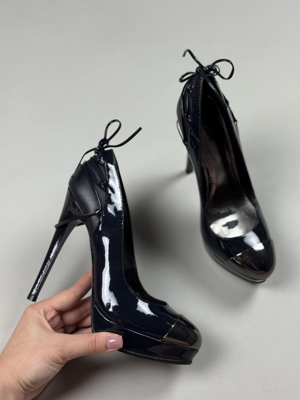 Just Cavalli Roberto Just Cavalli Ladies Pump Heels Patent Leather Size US 8 / IT 38 - 13 Thumbnail