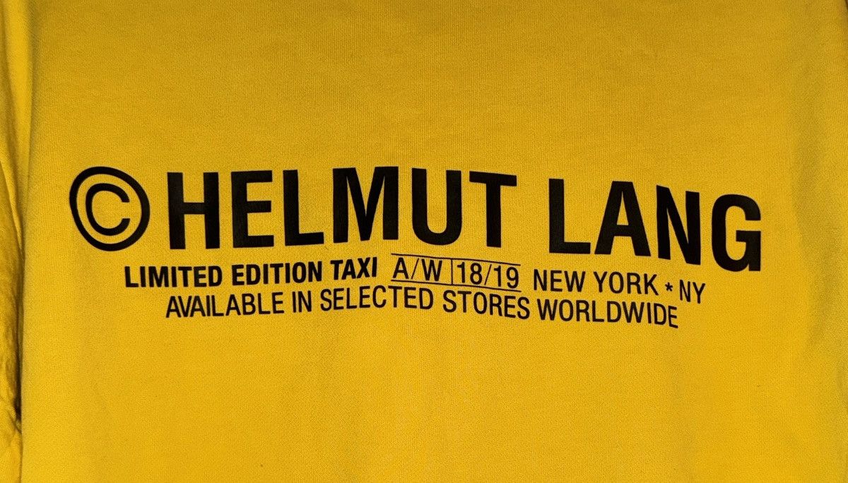 Helmut Lang Helmut Lang Taxi Crewneck Size US XL / EU 56 / 4 - 4 Thumbnail