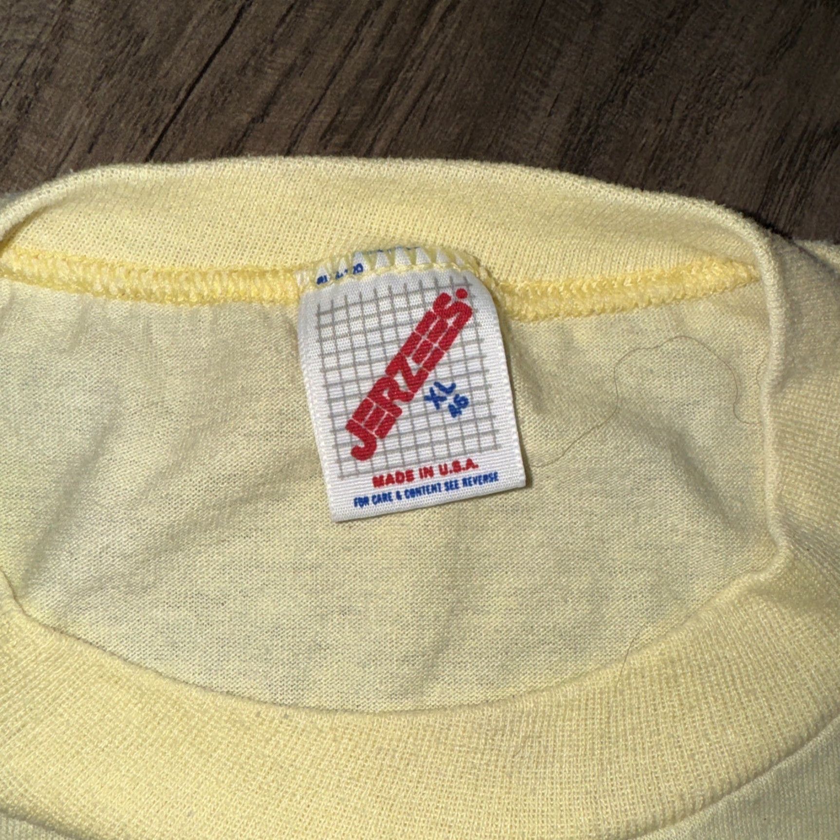 Vintage VINTAGE Made In USA Single Stitch Girl Scout T-Shirt XL Yellow Mens T-Shirt 22x26.5 Stitch USA Size US XL / EU 56 / 4 - 5 Thumbnail