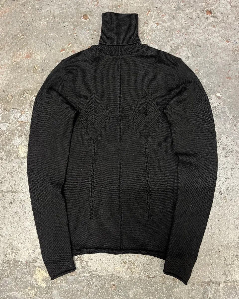 Vintage 2000s Plein Sud Black Sexy Emancipated Women Turtleneck Size S / US 4 / IT 40 - 1 Thumbnail