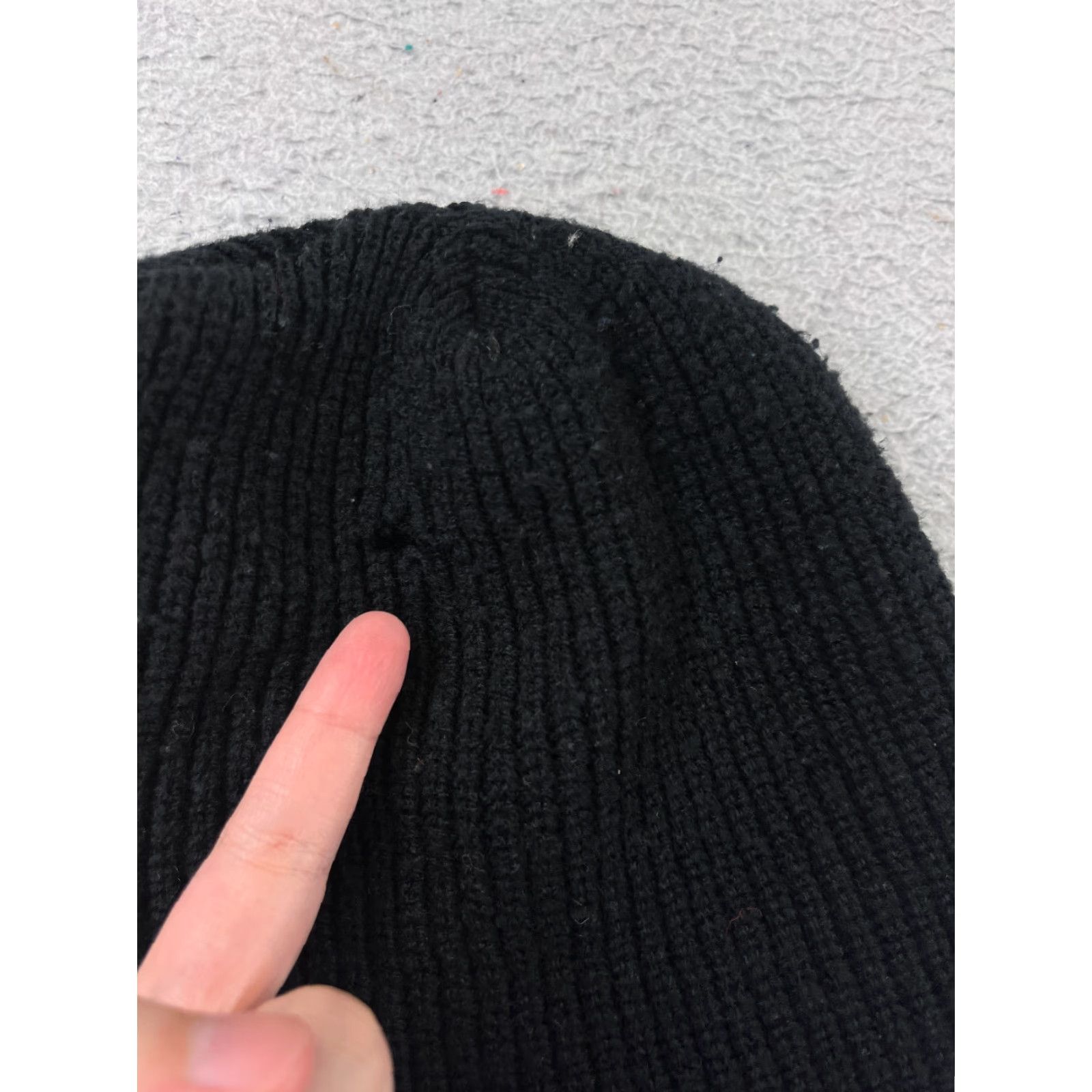 Doublet Stansales Beanie Toque Adult One Size Black Double Knitted 100% Acrylic Ski Size ONE SIZE - 4 Thumbnail
