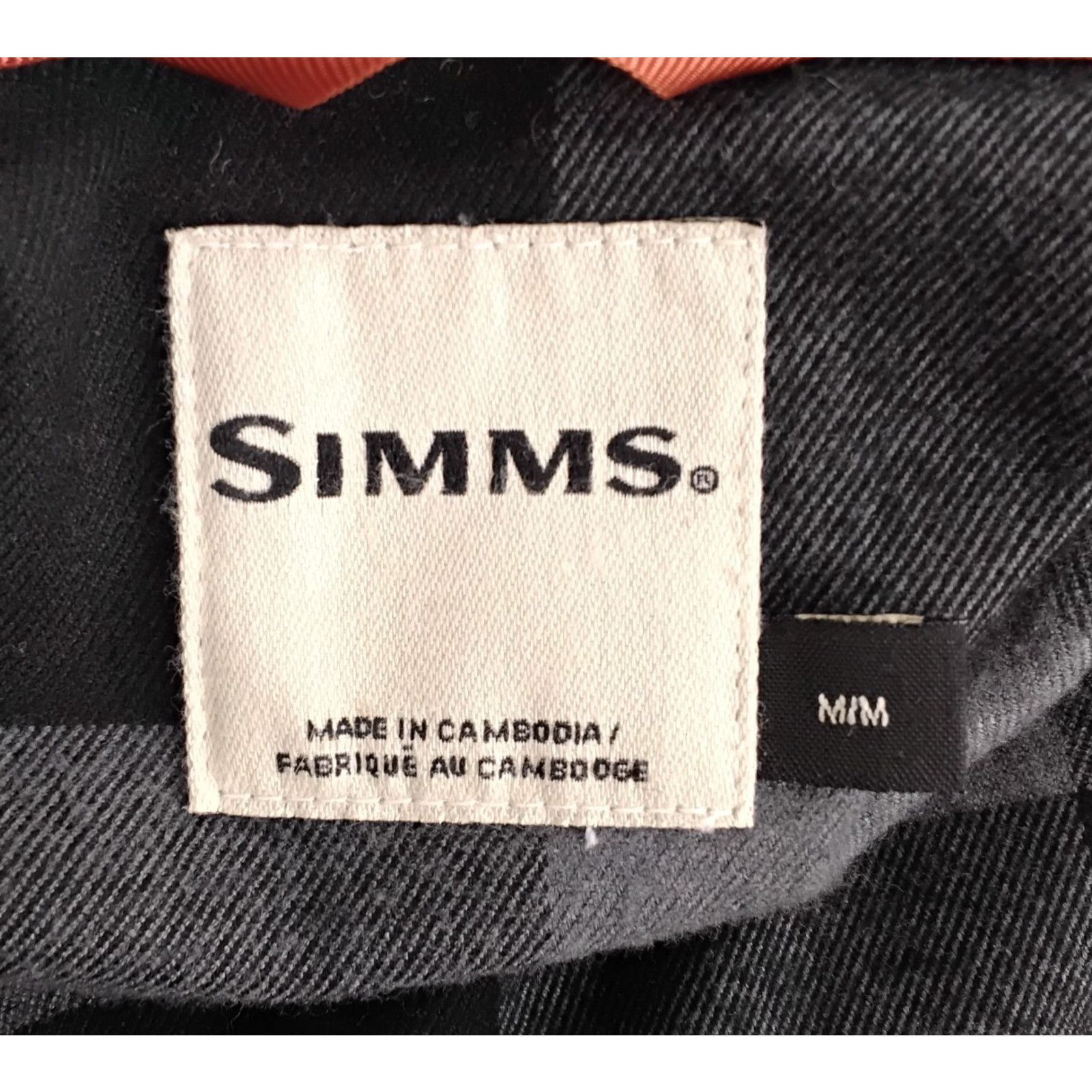 Simms Simms Heavyweight Shacket Men's M Gray Blanket Lined Size US M / EU 48-50 / 2 - 8 Thumbnail