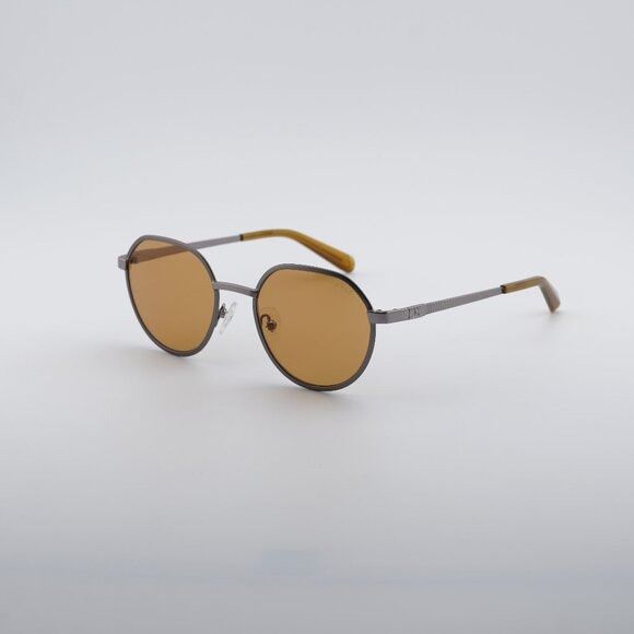Guess GU00207 09E Sunglasses Gunmetal Round Frame display picture 3