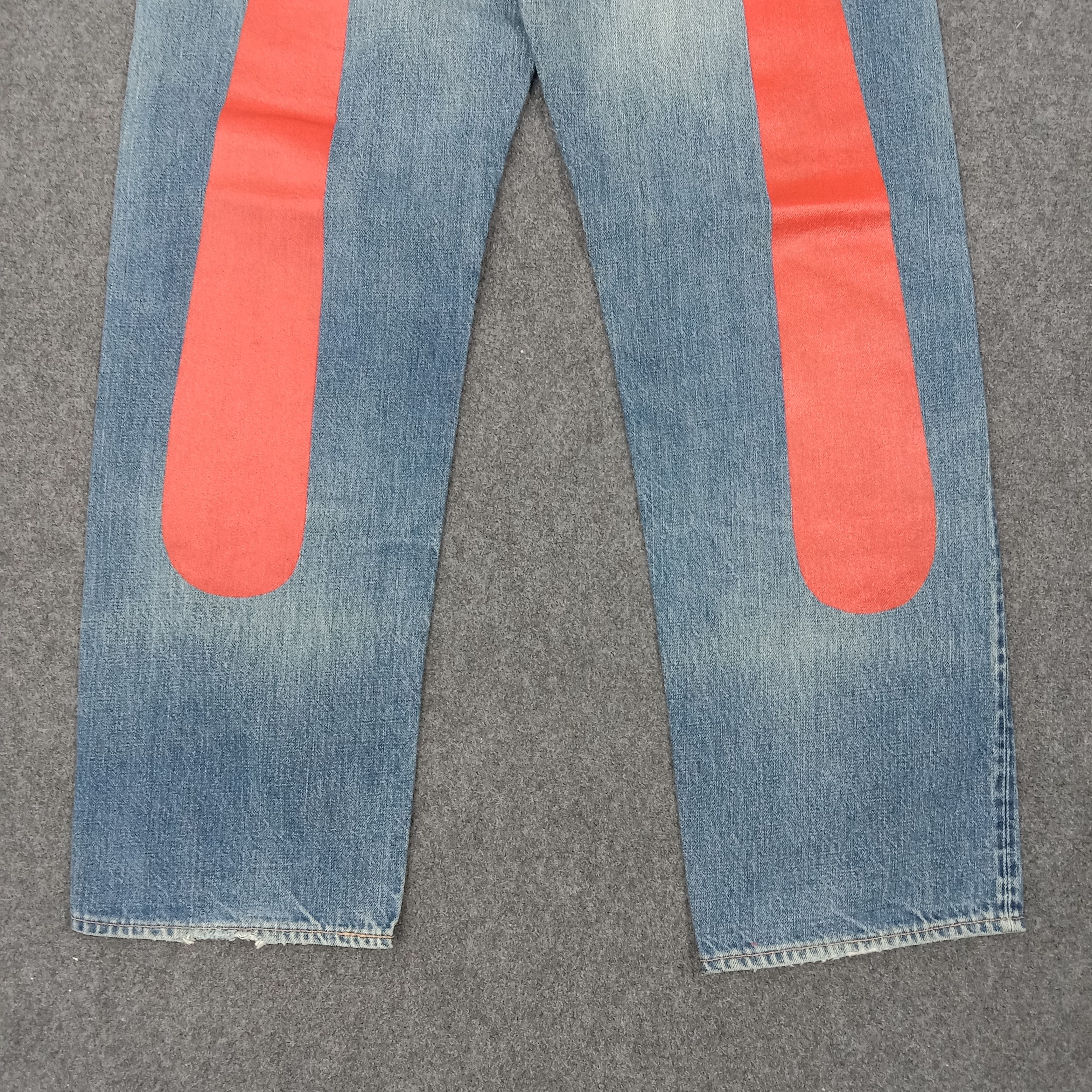 Evisu Evisu Selvedge Japanese Daicock Custom Art Denim Jeans Size US 30 / EU 46 - 5 Thumbnail