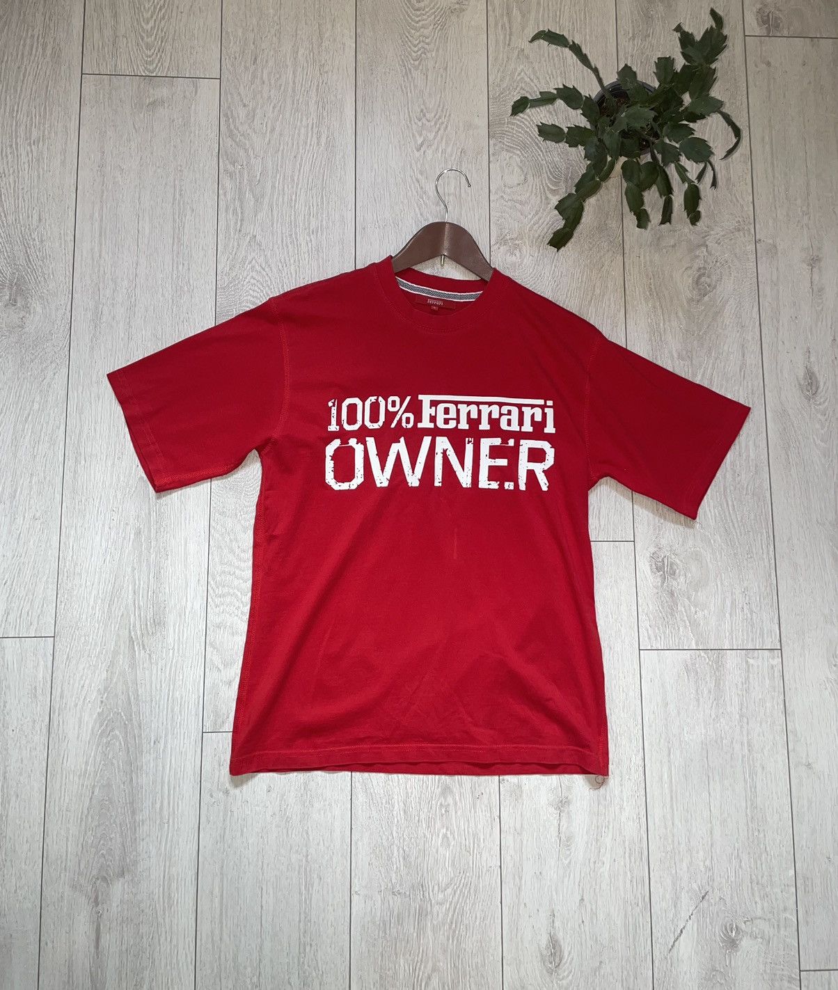 Ferrari × Formula 1 T-Shirt Ferrari 100 % Owner Racig Cycle Size US S / EU 44-46 / 1 - 1 Thumbnail