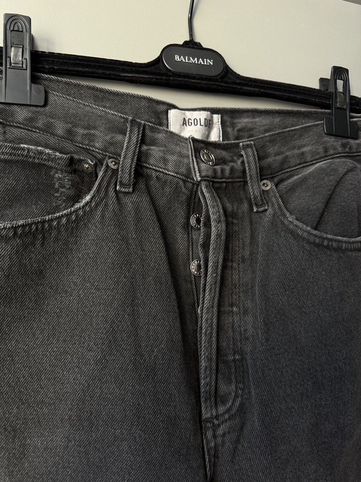 Agolde AGOLDE 90’s Mid Rise Loose Fit Distressed in Vagabond Size 28" / US 6 / IT 42 - 6 Thumbnail