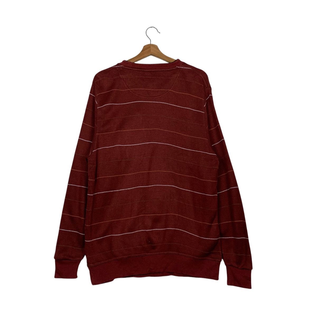 Kansai Yamamoto KANSAI YAMAMOTO Striped Single Pocket Sweatshirt #2397-C107 Size US L / EU 52-54 / 3 - 7 Thumbnail