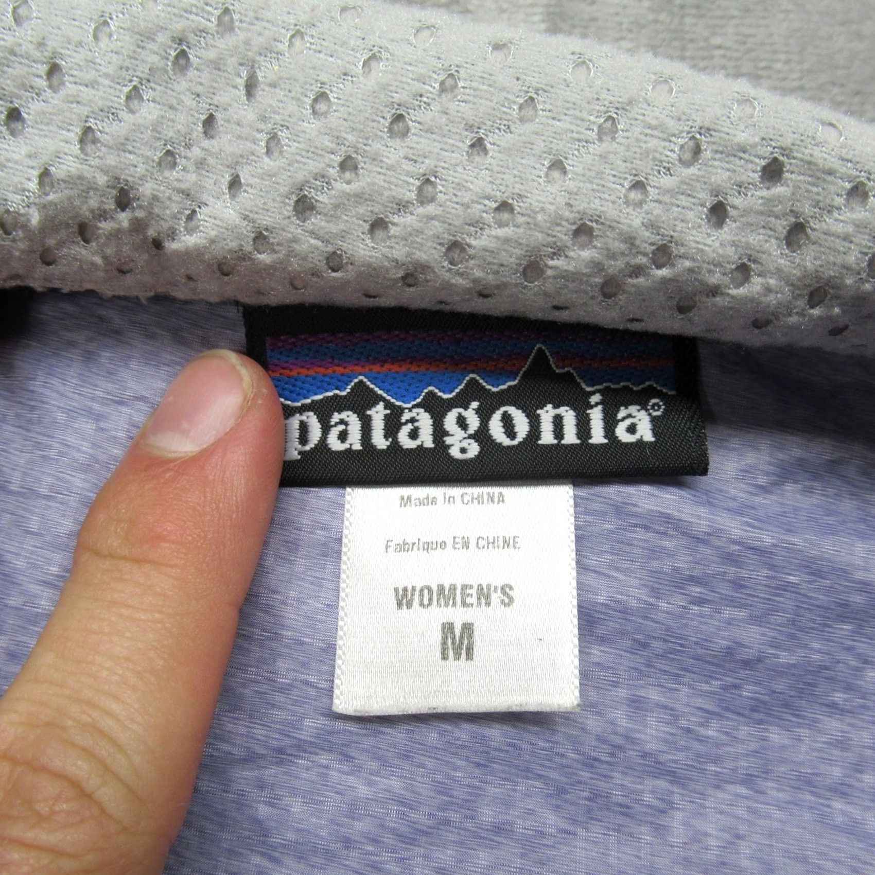 Patagonia Patagonia Jacket Womens Medium Purple Windbreaker Lightweight Zip Unlined Wind-Resistant Casual Travel Size M / US 6-8 / IT 42-44 - 4 Thumbnail