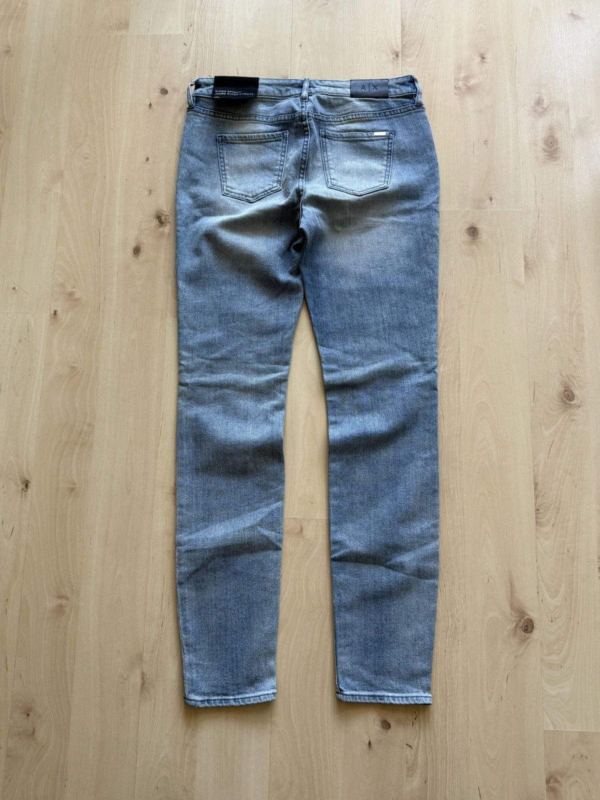 Armani Exchange Armani Exchange Super Skinny regular denim jeans nwt Size US 28 / EU 44 - 2 Thumbnail