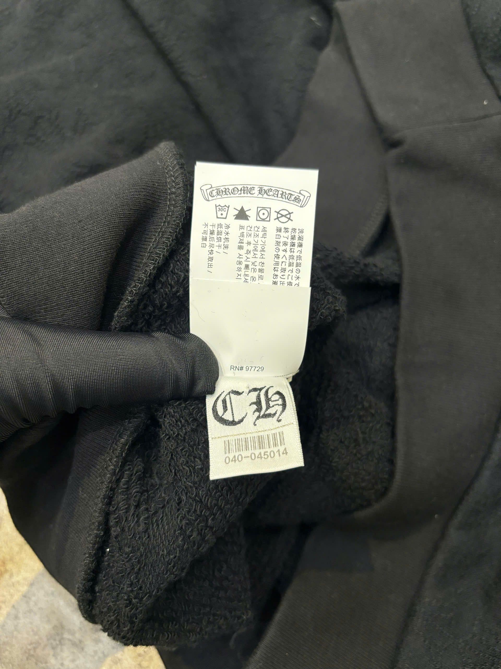 Chrome Hearts CHROME HEARTS Y NOT-U-SLOUCHY CH PLUS Sweater BLACK Size US S / EU 44-46 / 1 - 7 Thumbnail