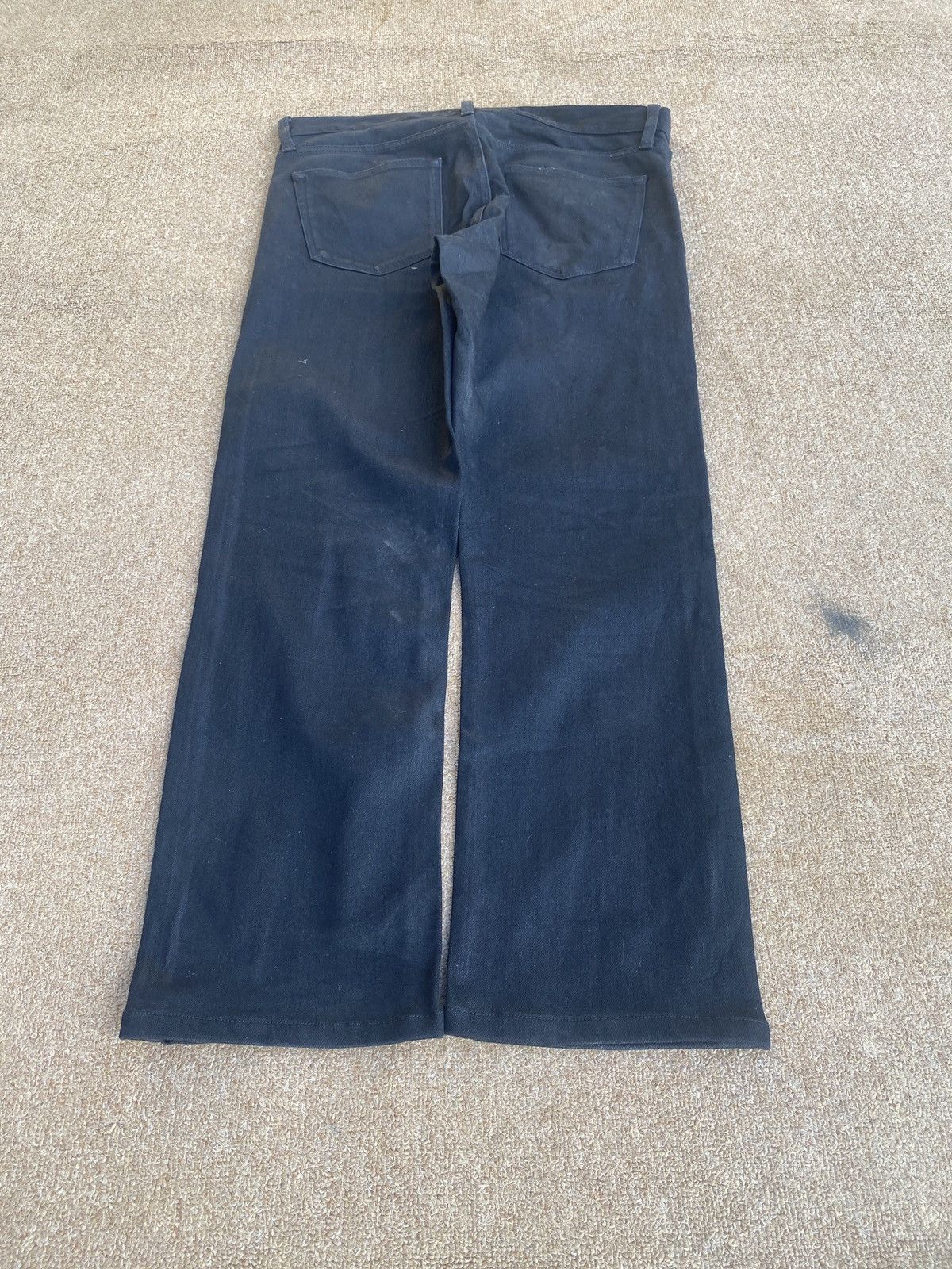 14th Addiction × Jun Takahashi × Uniqlo Vintage uniqlo super black skiny denim Size US 32 / EU 48 - 2 Thumbnail