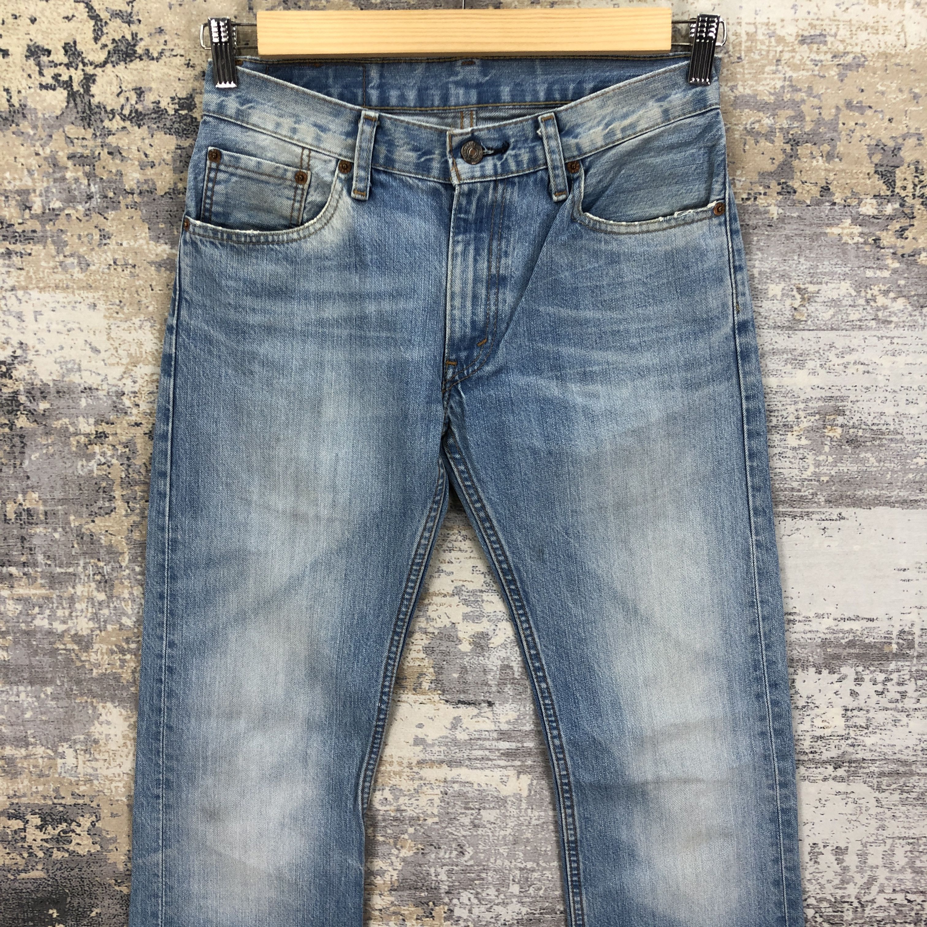 Levi's Vintage Y2K Levis 505 Light Wash Jeans Levis Faded Denim Size 28" / US 6 / IT 42 - 3 Thumbnail