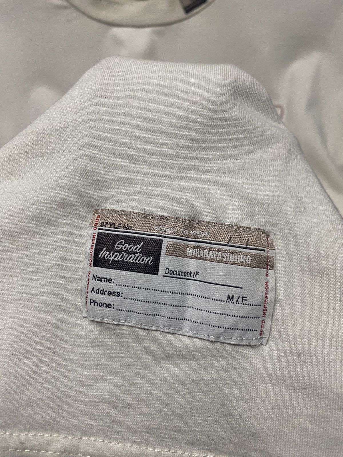 GU × Maison MIHARA YASUHIRO Miharayasuhiro x GU Oversized Pocket Tee Size US L / EU 52-54 / 3 - 6 Thumbnail