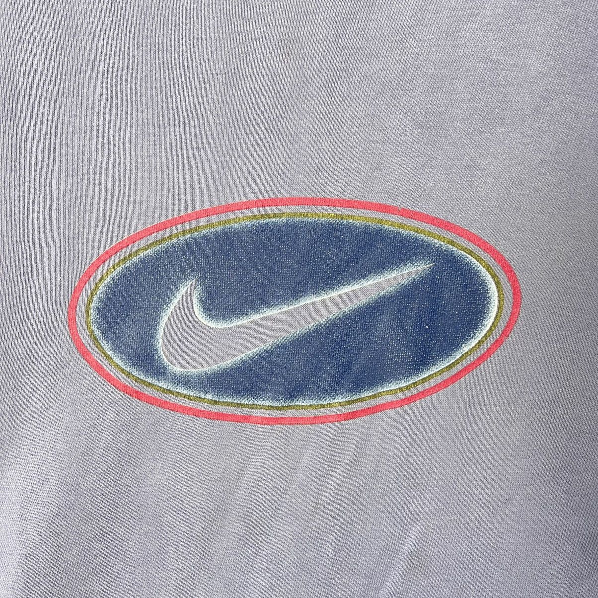 Nike Nike Big Logo AIR Back Spellout Sweatshirt Purple Size US L / EU 52-54 / 3 - 3 Thumbnail