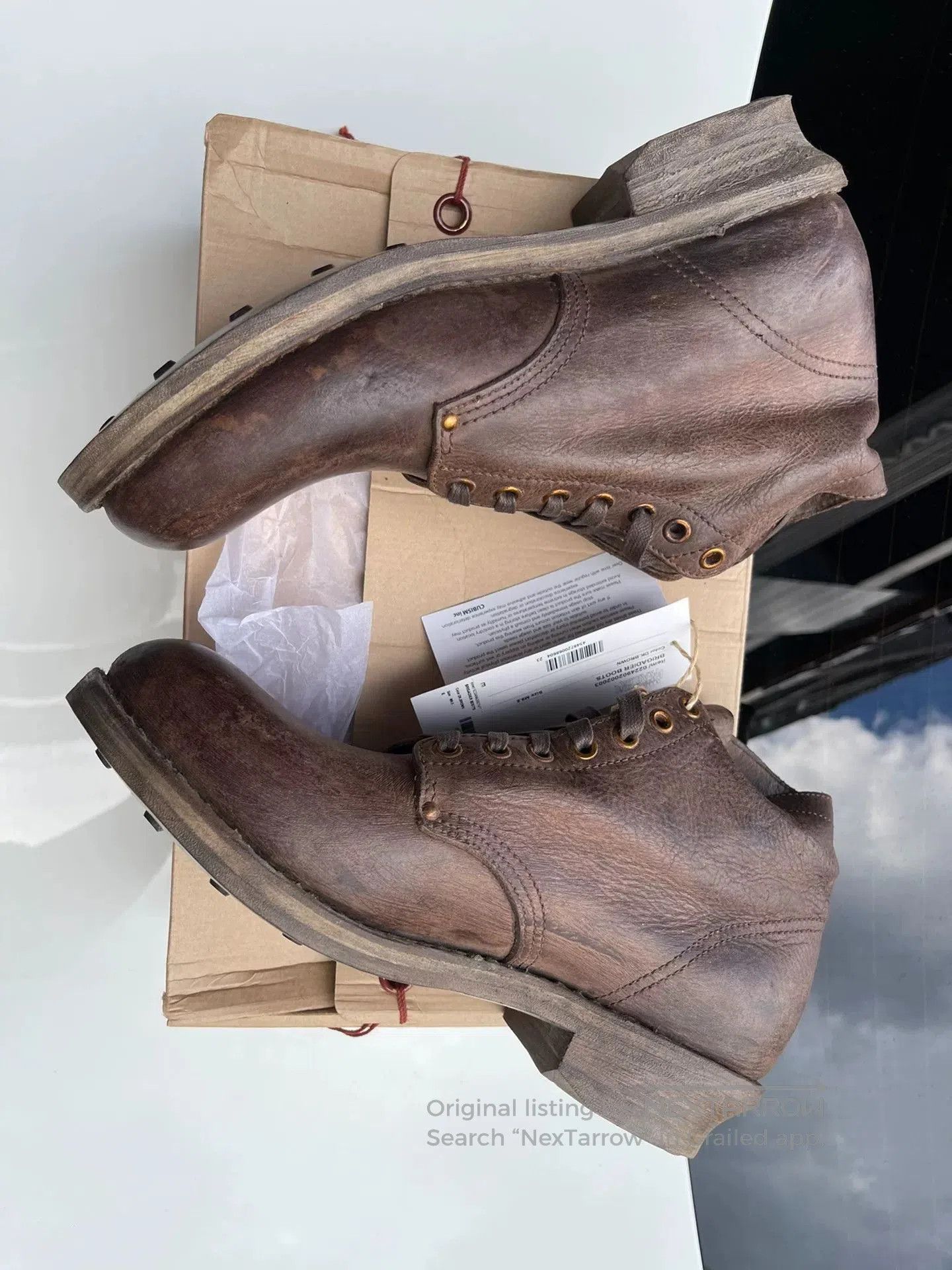 Visvim VISVIM 24SS ICT Brigadier Leather Boots. Size US 9.5 / EU 42-43 - 5 Thumbnail