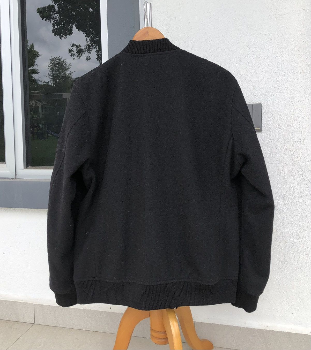RAGEBLUE Rageblue Australian Merino Wool Ma-1 Blouson Bomber Jacket Size US L / EU 52-54 / 3 - 7 Thumbnail