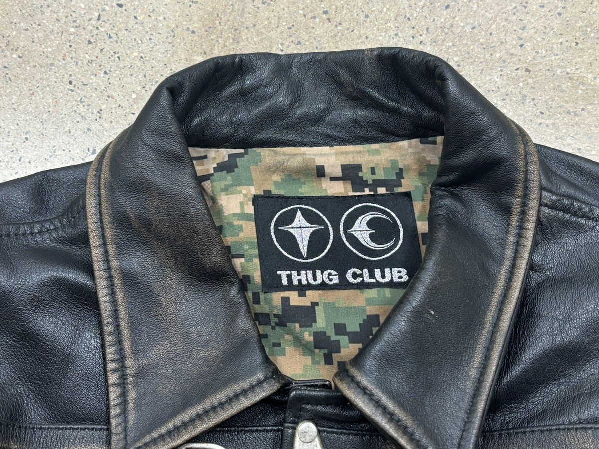 Thug Club Thug Club 25ss Leather Jacket，size 3 Size US L / EU 52-54 / 3 - 15 Thumbnail
