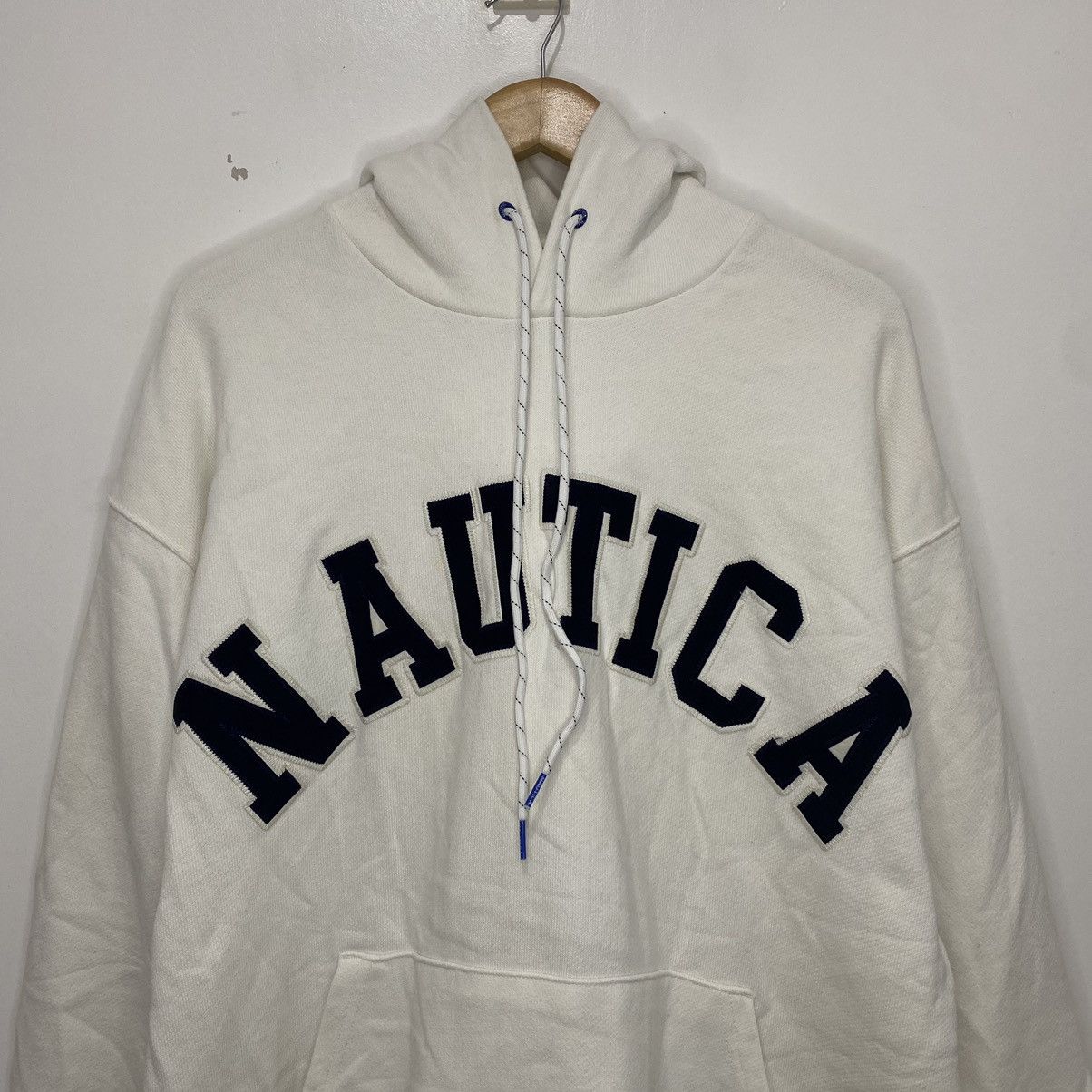 Nautica Nautica Japan Arch Logo Hoodie Size US M / EU 48-50 / 2 - 2 Thumbnail
