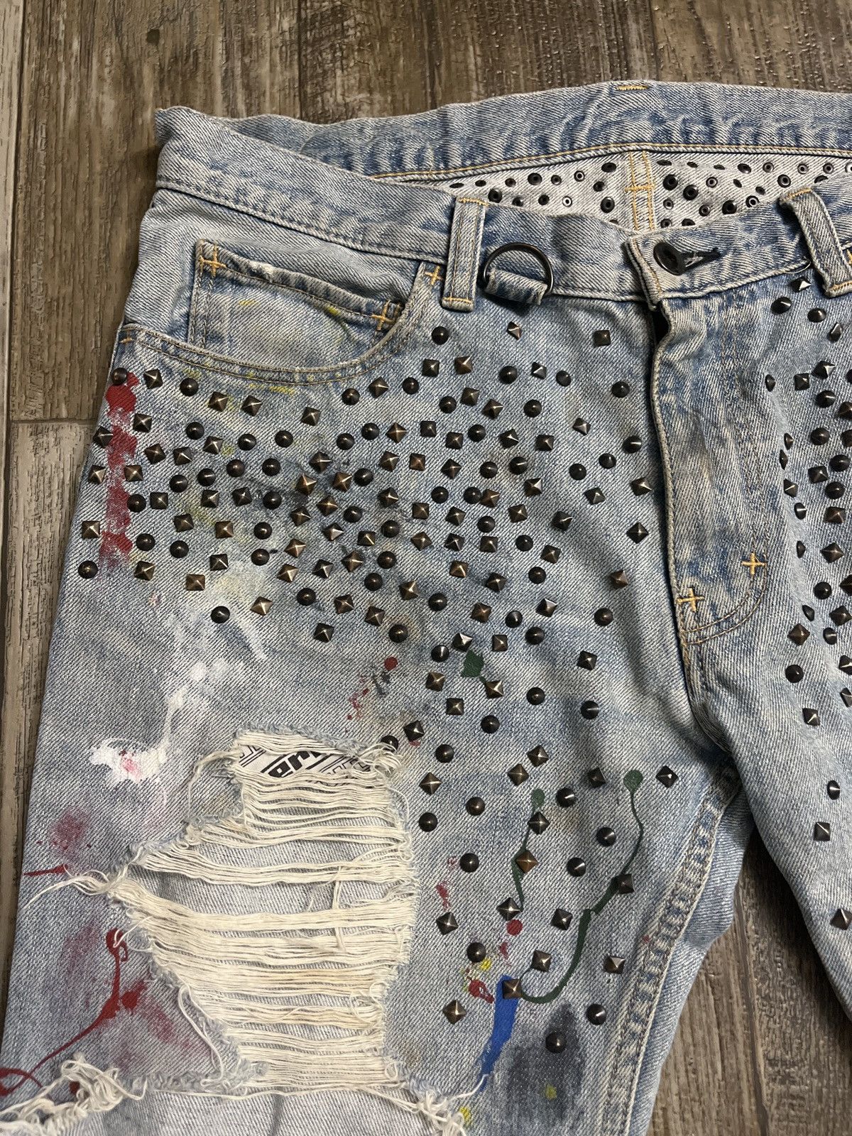 Number (N)ine Number Nine Painter Denim Size US 32 / EU 48 - 4 Thumbnail