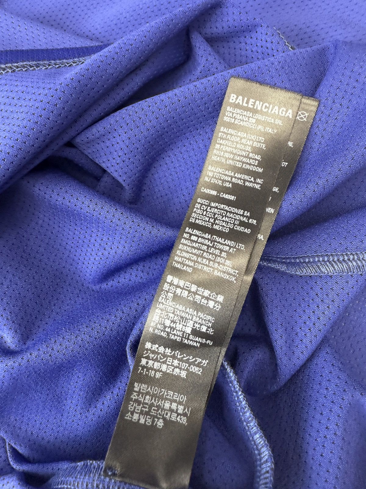 Balenciaga Balenciaga Mesh Shirt Size US XL / EU 56 / 4 - 5 Thumbnail