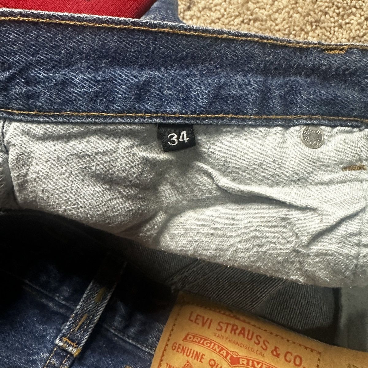 Cactus Plant Flea Market × DENIM TEARS CPFM x DENIM TEARS DENIM Size US 34 / EU 50 - 3 Thumbnail