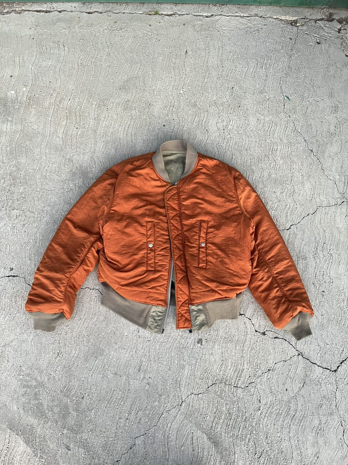 Alpha Industries Alpha Industries Vintage MA-1 Reversible Bomber Jacket Size US L / EU 52-54 / 3 - 2 Thumbnail