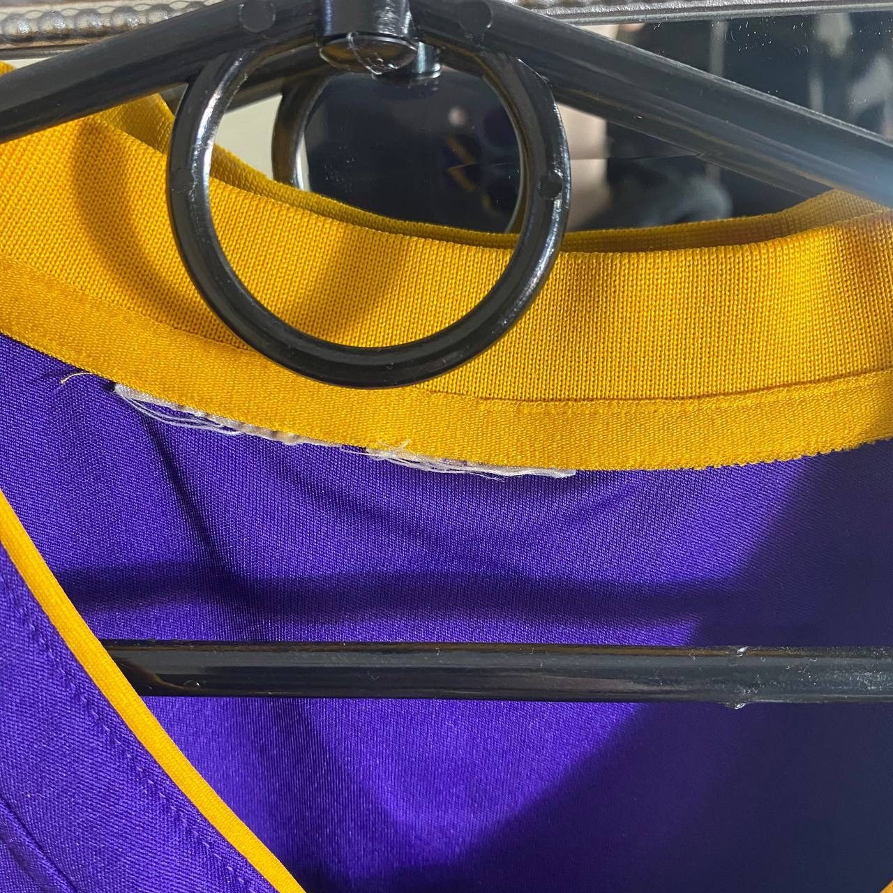 NBA Laker #8 Kobe Bryant Jersey Double Stitched Purple Size US M / EU 48-50 / 2 - 6 Thumbnail