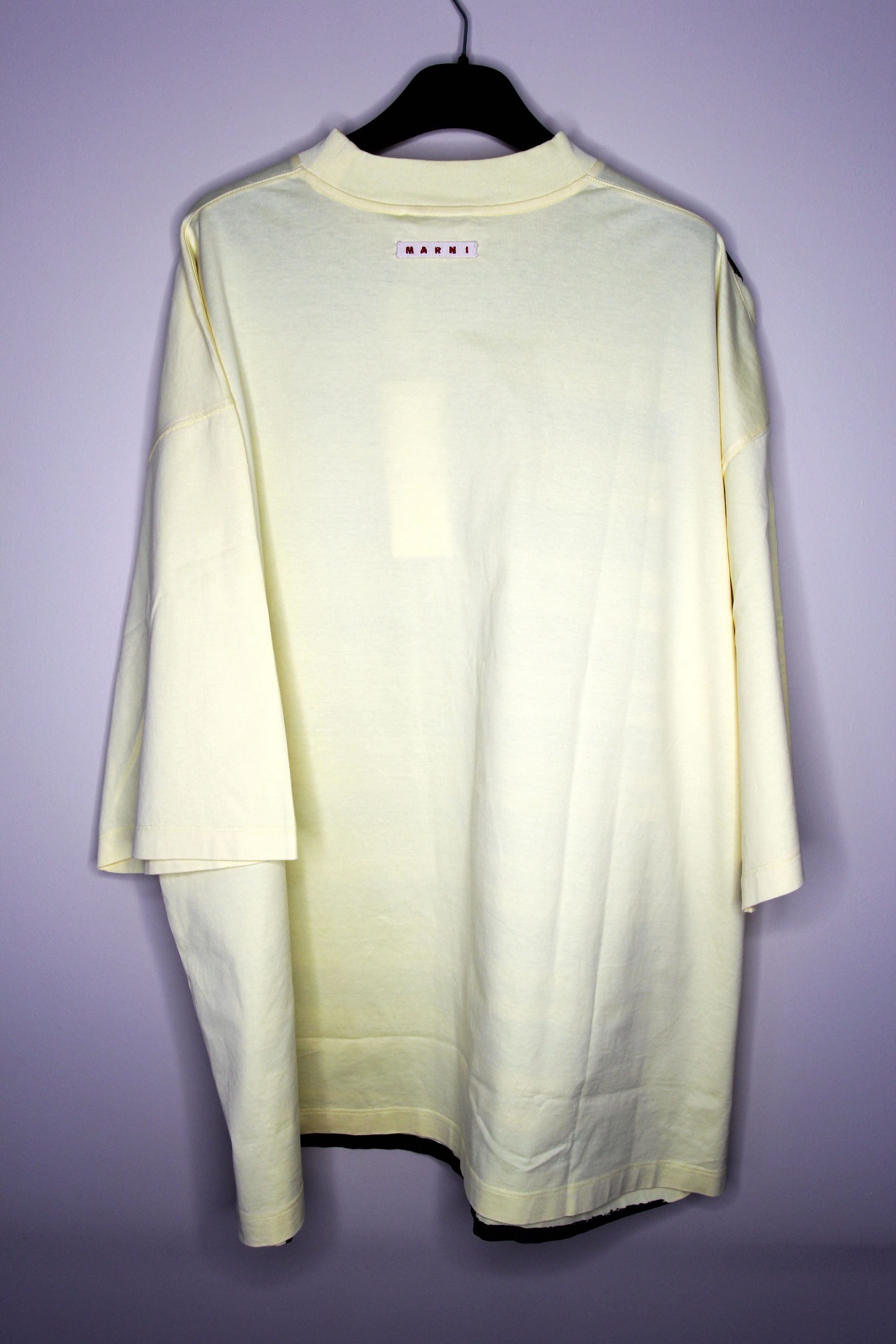 Marni BNWT AW23 MARNI STRIPES ORGANIC COTTON JERSEY TSHIRT 50 Size US M / EU 48-50 / 2 - 3 Thumbnail