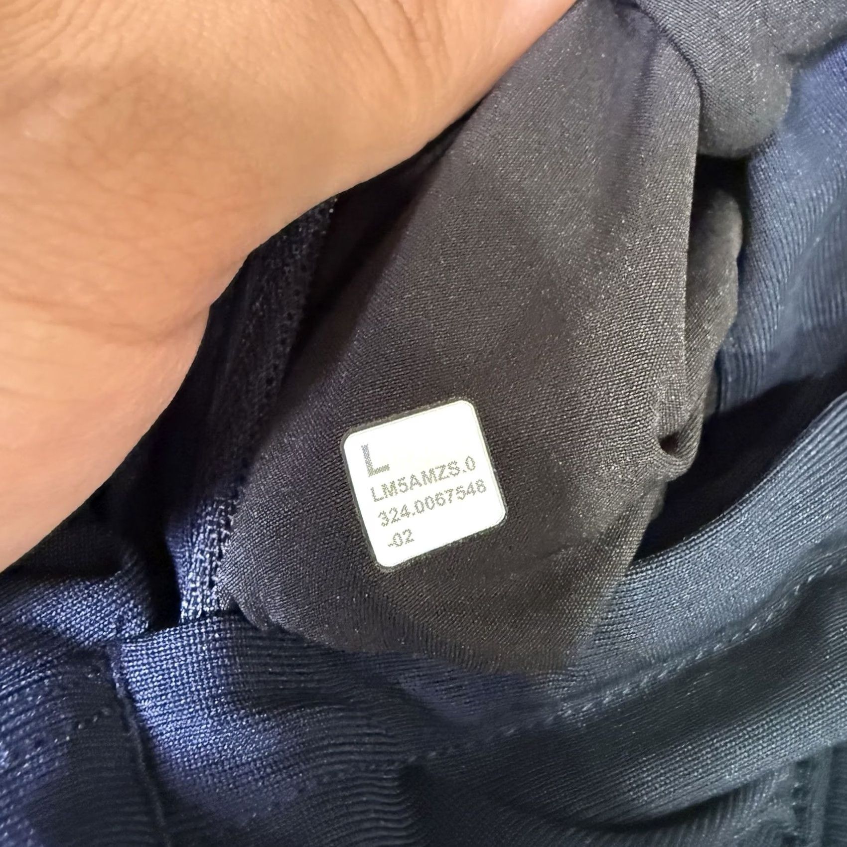 Lululemon Lululemon ABC Jogger Pants Large Navy Blue Knit Polyester Regular 28in Inseam Men Activewear Jogger Tapered Salable Lululemon ABC Model Mens Size US 33 - 6 Thumbnail