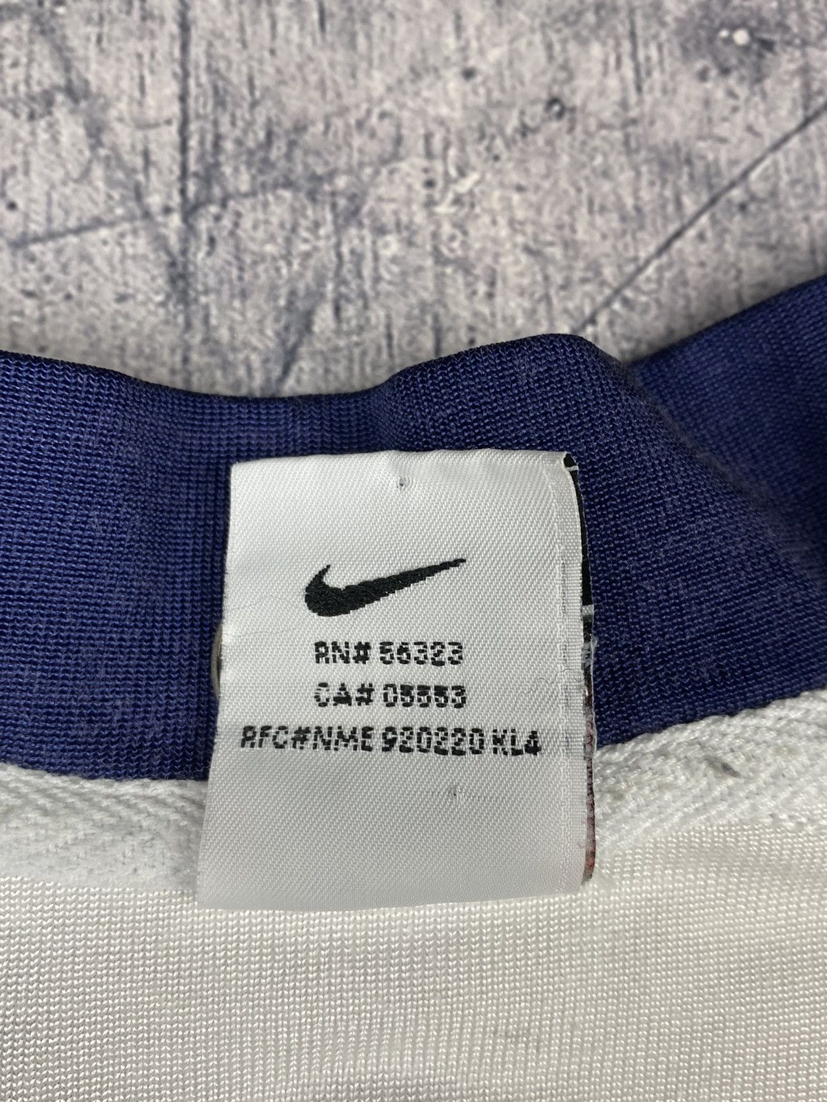 Nike × Vintage Vintage Nike NBA Big Logo Zip Tee T Shirts Size US M / EU 48-50 / 2 - 12 Thumbnail