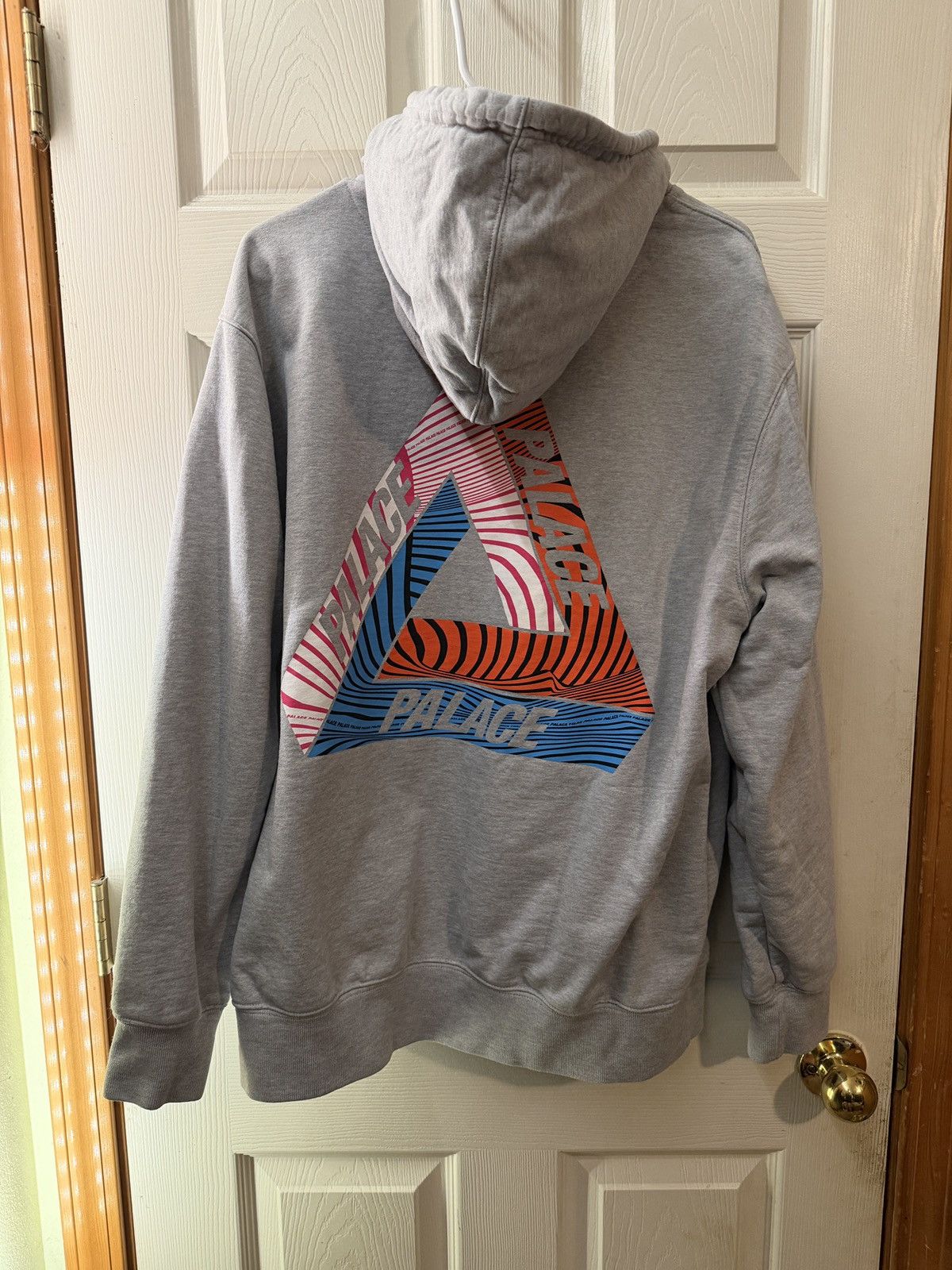Palace Palace Stripe Tri-Ferg Hoodie Grey XL Size US XL / EU 56 / 4 - 2 Thumbnail