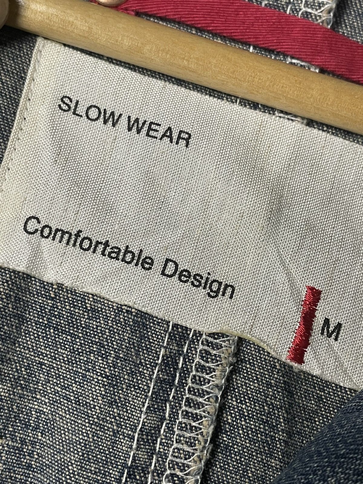 Japanese Brand SLOW WEAR Multi pocket Denim Jacket (95) Size US M / EU 48-50 / 2 - 5 Thumbnail