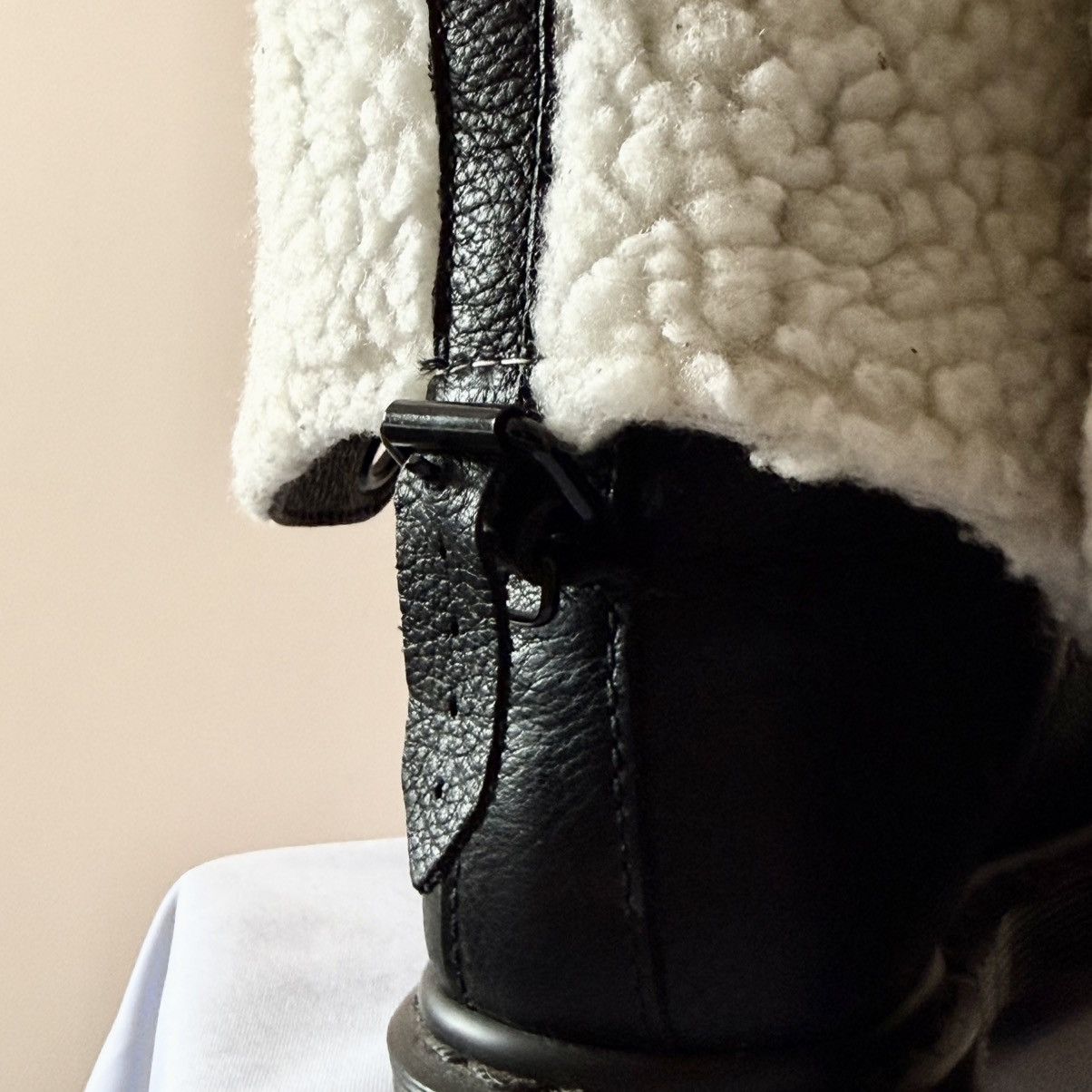 Dr. Martens Dr Martens 1914 Triumph Amilie Leather Biker Boots Heels Size US 6 / IT 36 - 5 Thumbnail