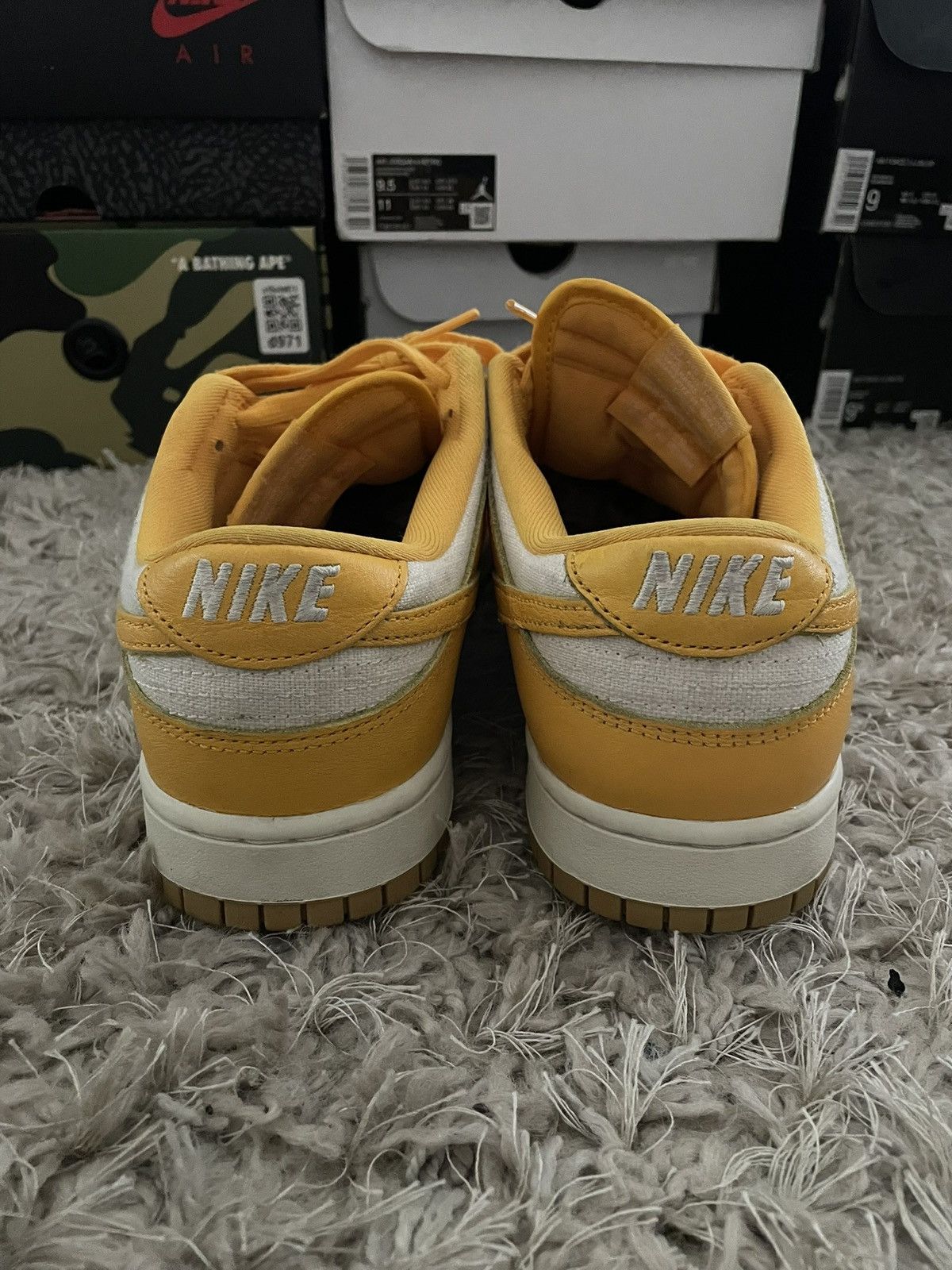 Nike Nike Dunk Low University Gold Coconut Milk Size US 10 / EU 43 - 5 Thumbnail