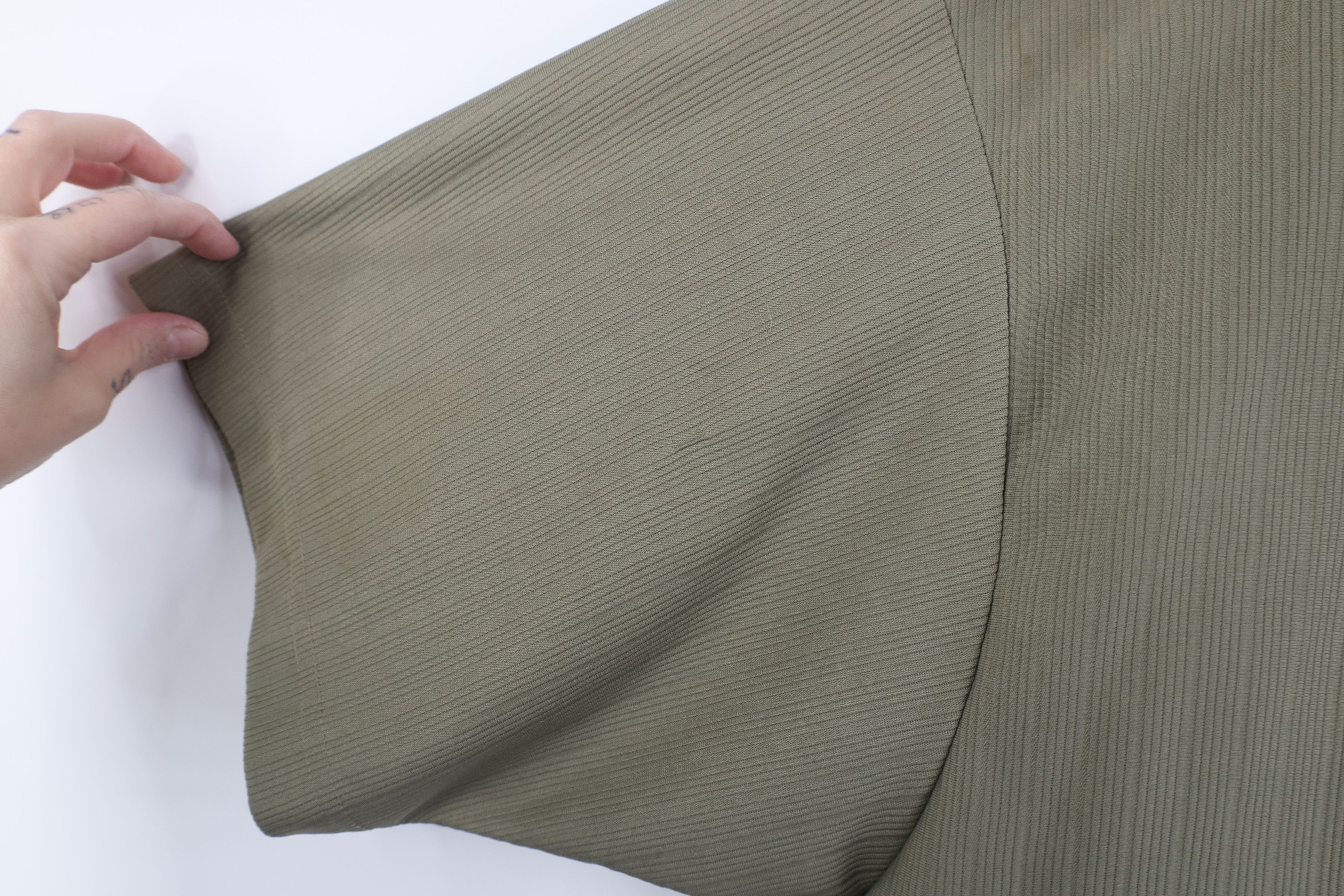 Vintage Vintage 90s Y2K Streetwear Knit Camp Collar Button Shirt Size US XL / EU 56 / 4 - 10 Thumbnail