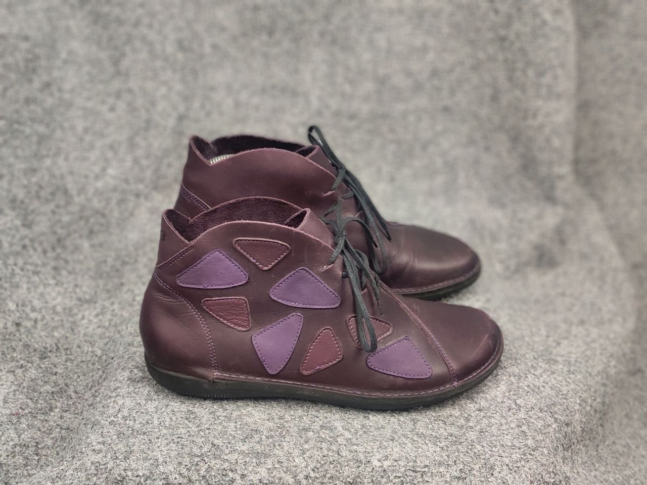 Other loints of holland Design Leather Purple Comfort shoes Boots Size US 11 / IT 41 - 5 Thumbnail