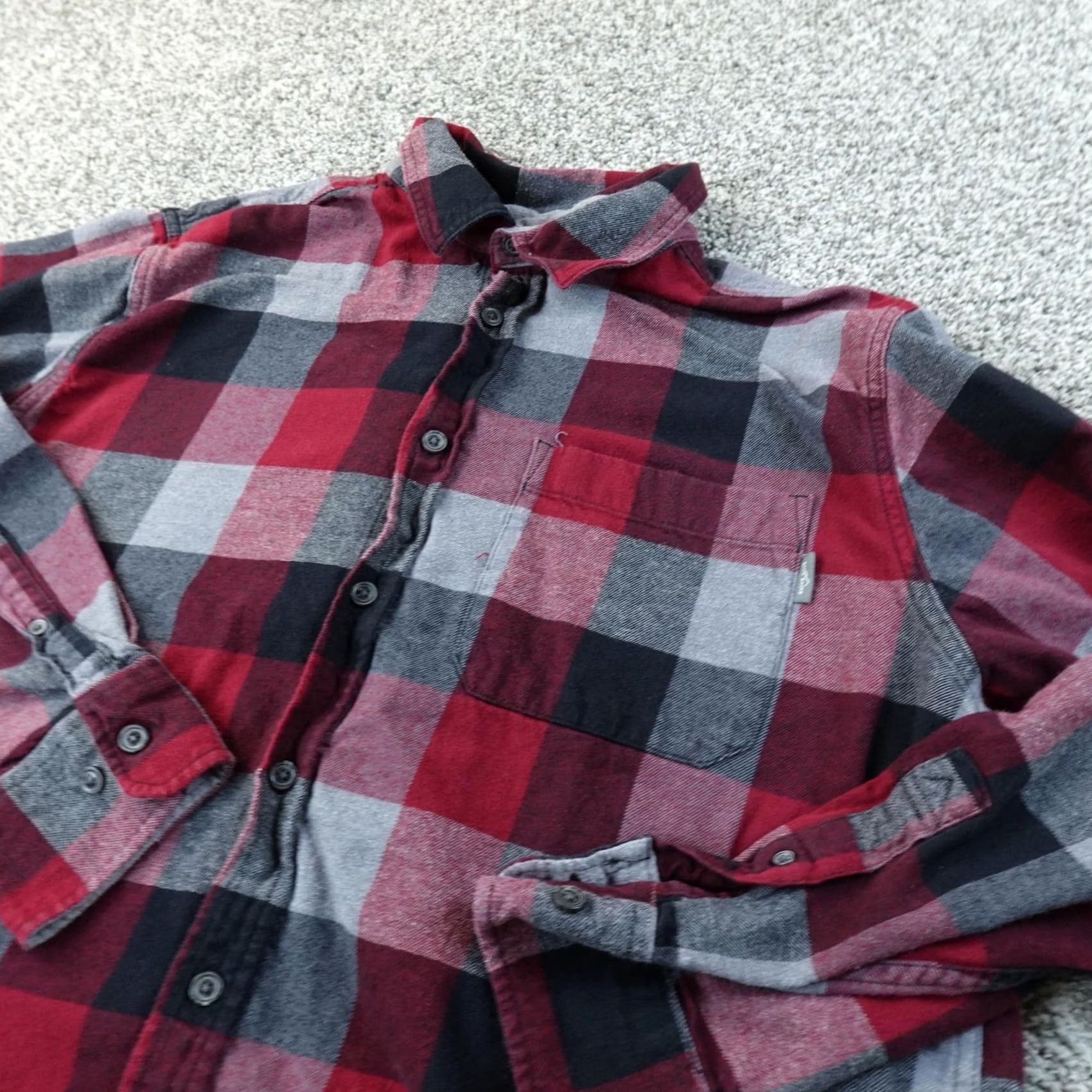 Eddie Bauer Eddie Bauer Shirt Mens 2XL Red Plaid Flannel Button-Up Long Sleeve Casual Outdoor Size US XXL / EU 58 / 5 - 2 Thumbnail